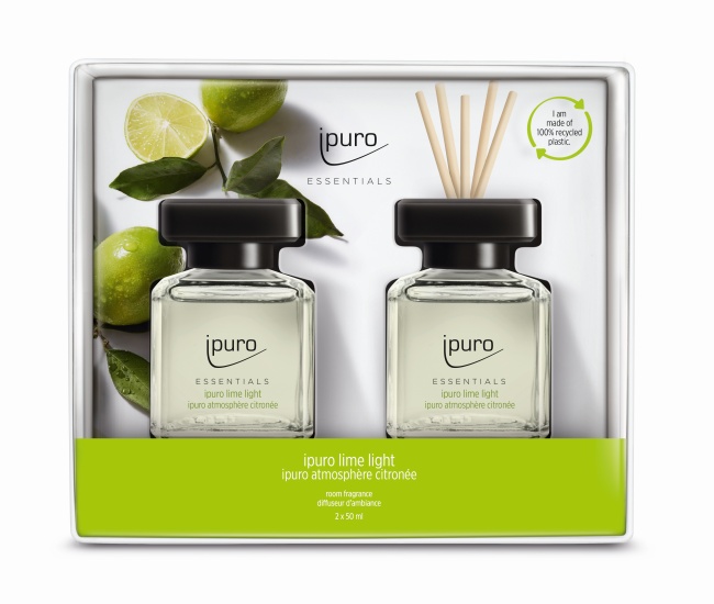 Lot de diffuseurs de parfum Ipuro LIME LIGHT 2X50ML