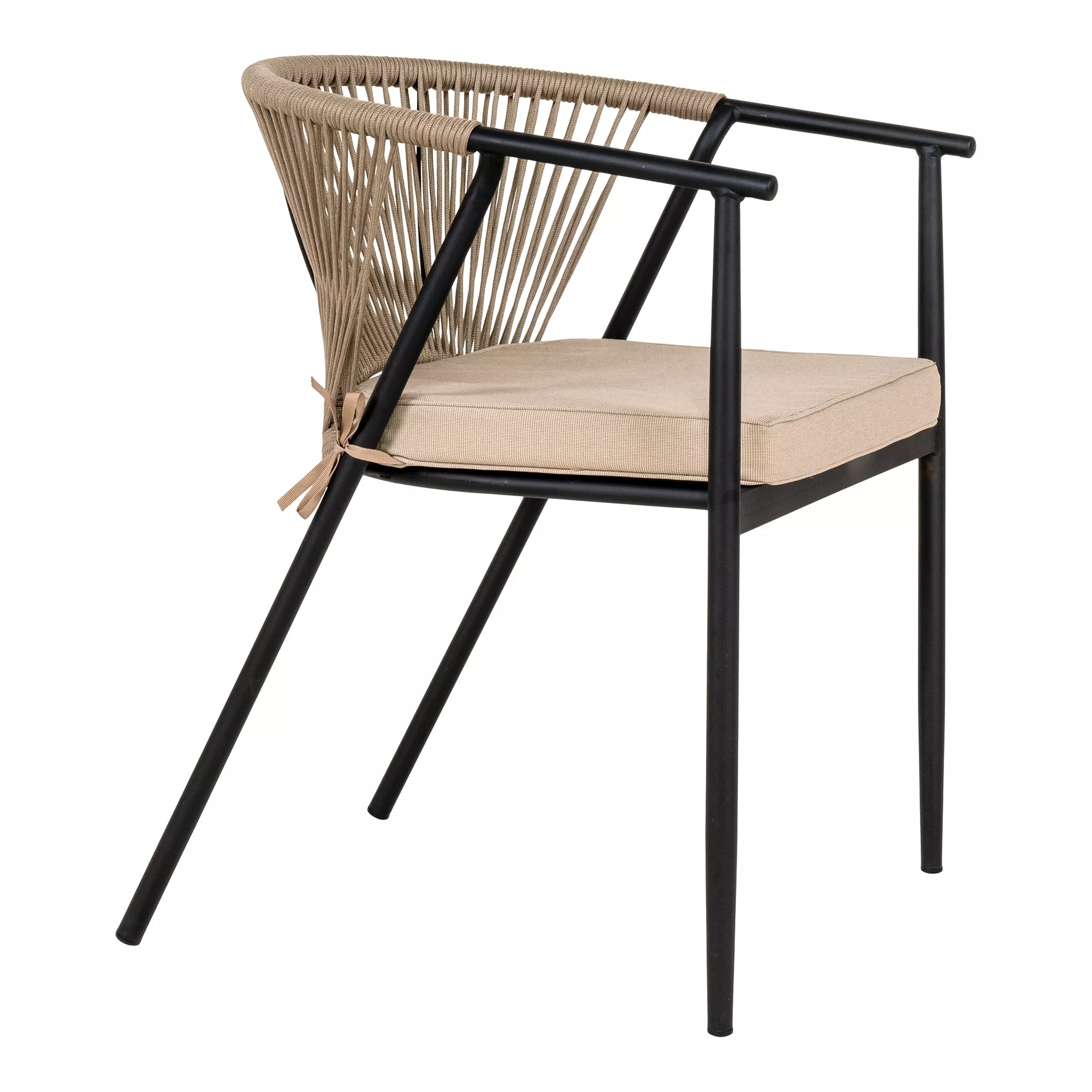 Lot de 4 chaises de jardin NAPOLI