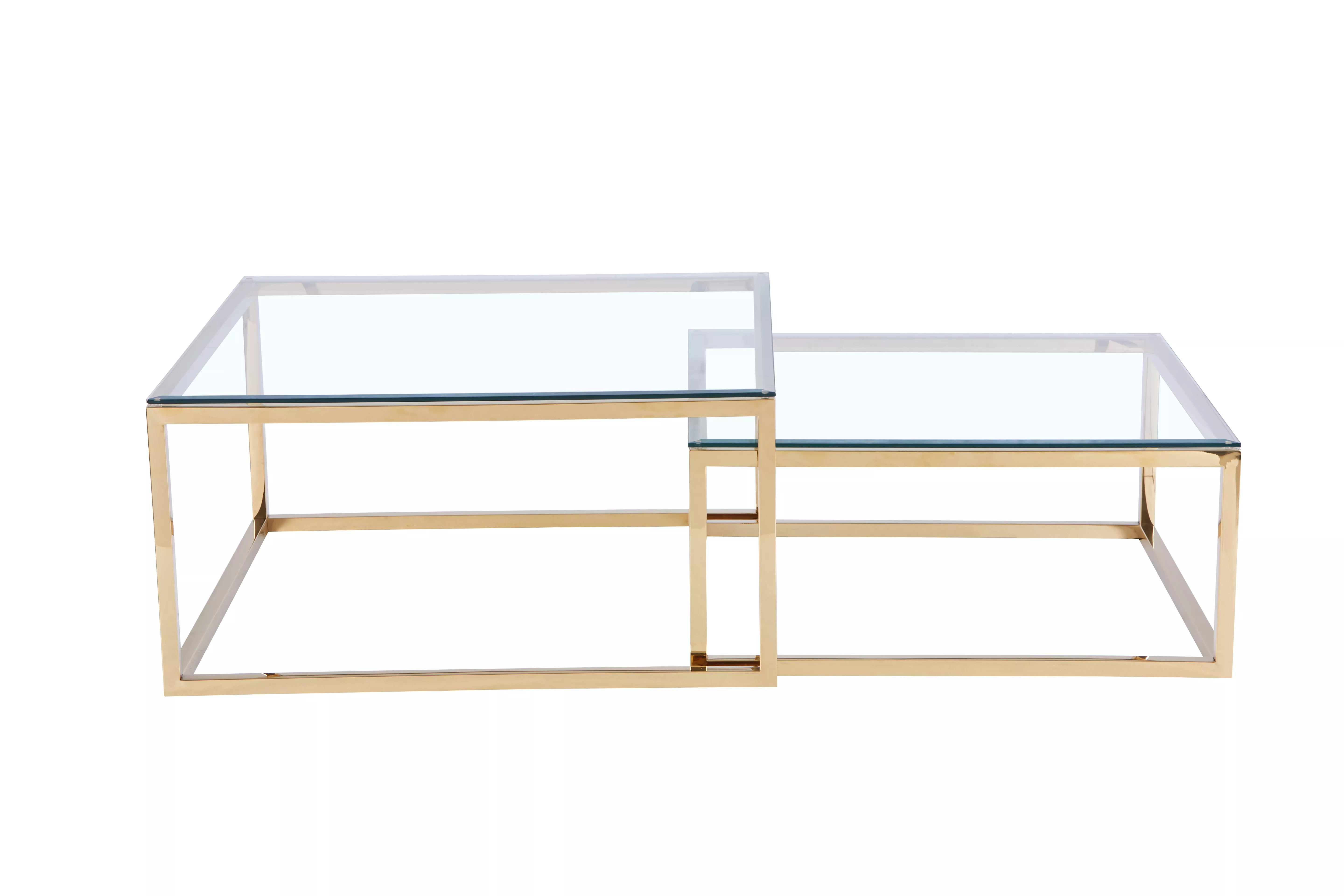 Lot de 2 tables gigognes C89G-A