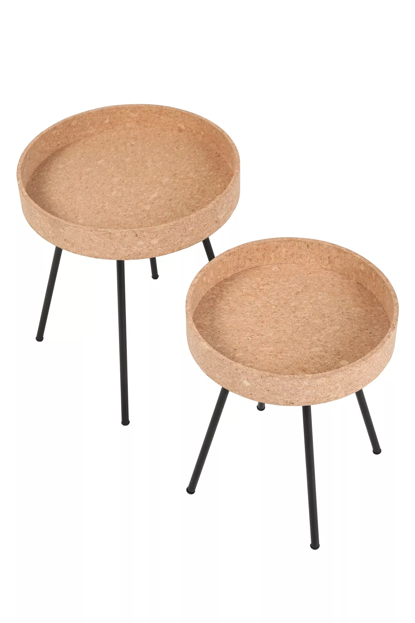 Lot de 2 tables d'appoint BARBENCON