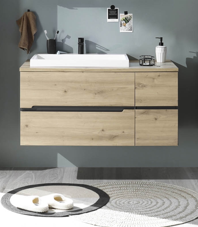 Meuble sous vasque avec vasque MEMPHIS