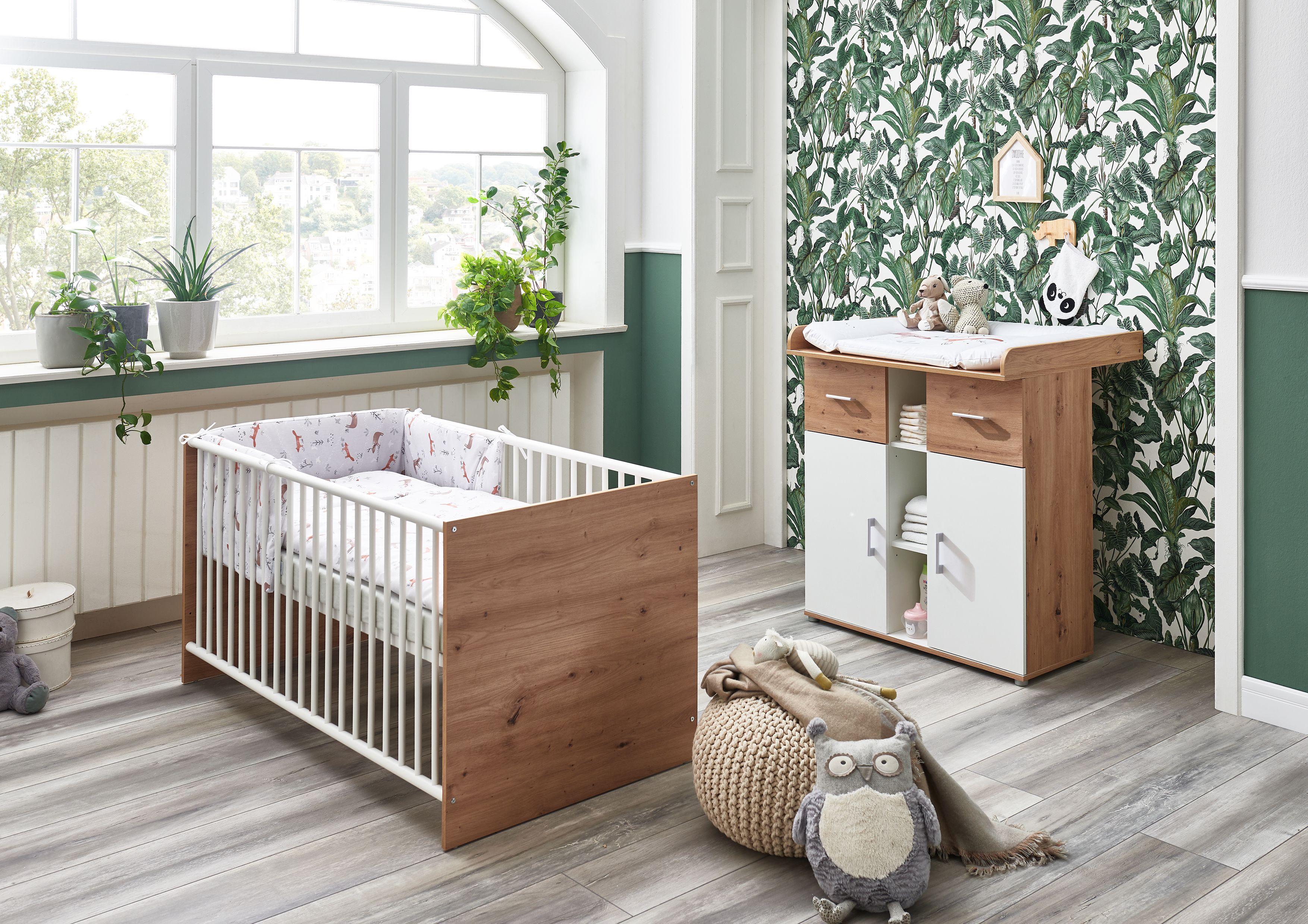 Lit de bébé 2 éléments MATTHIAS