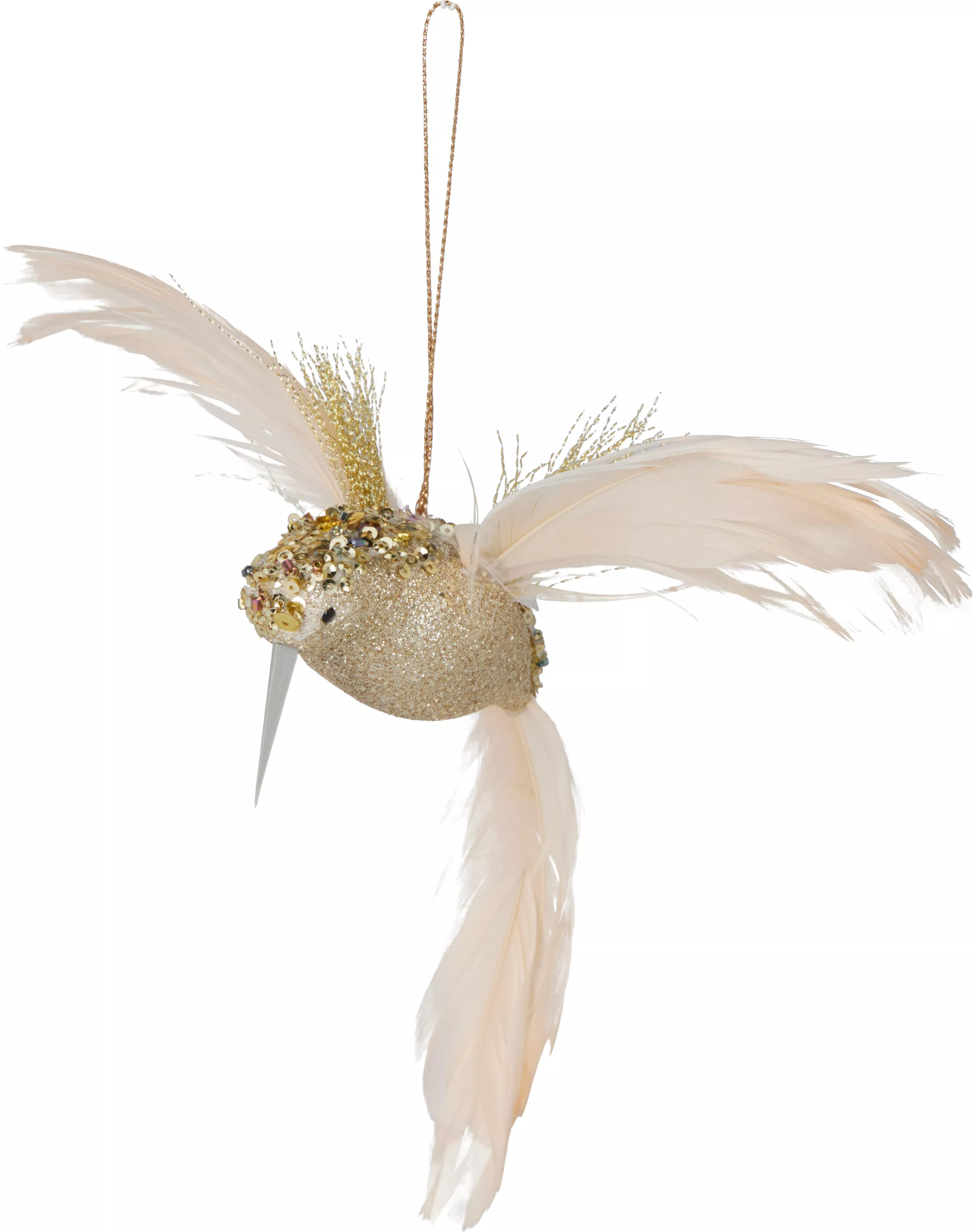 Colibri pailleté à suspendre CHRISTMAS Colibri pailleté à suspendre CHRISTMAS