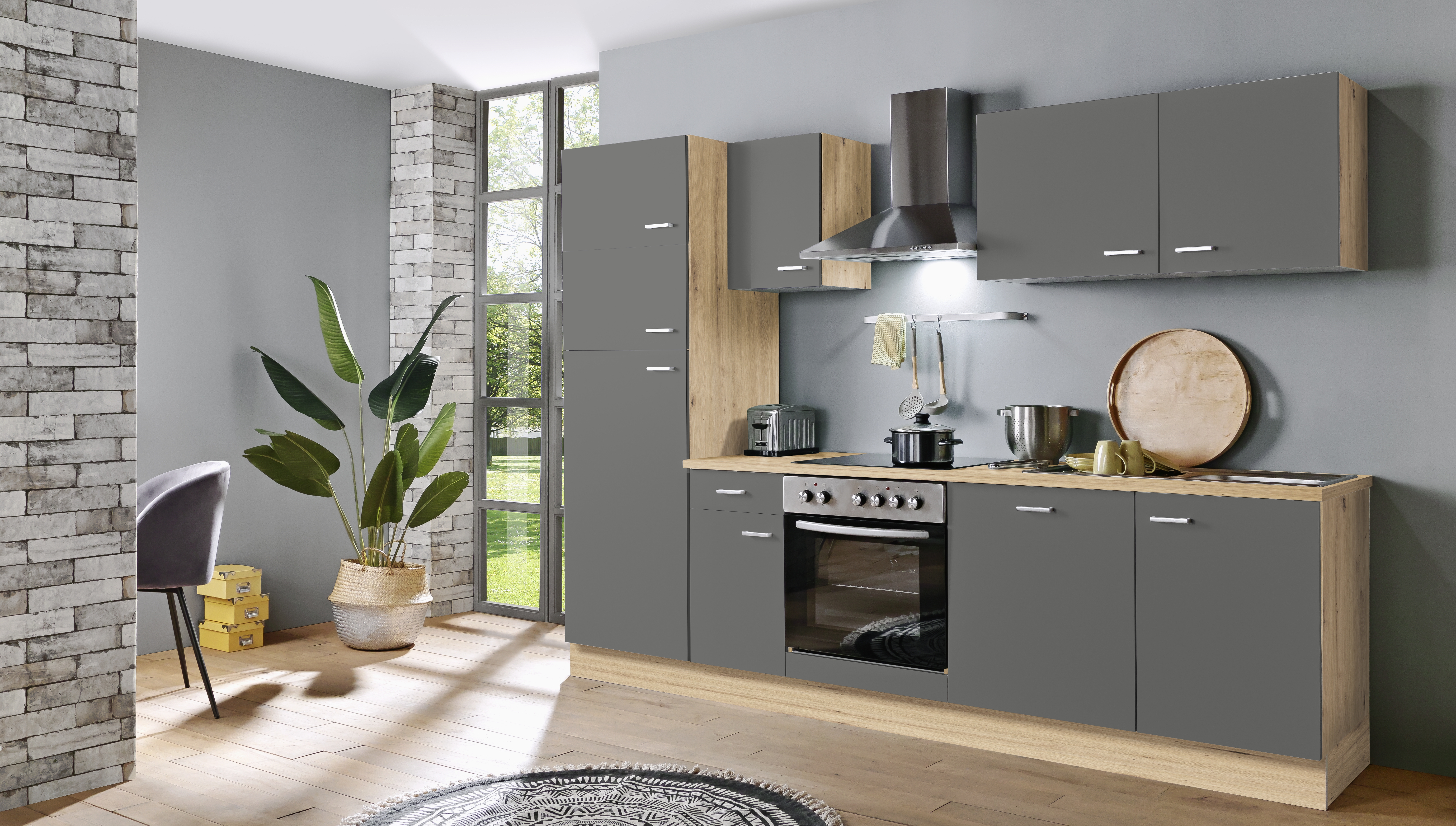 Bloc cuisine avec électroménager KARLSBURG Bloc cuisine avec électroménager KARLSBURG