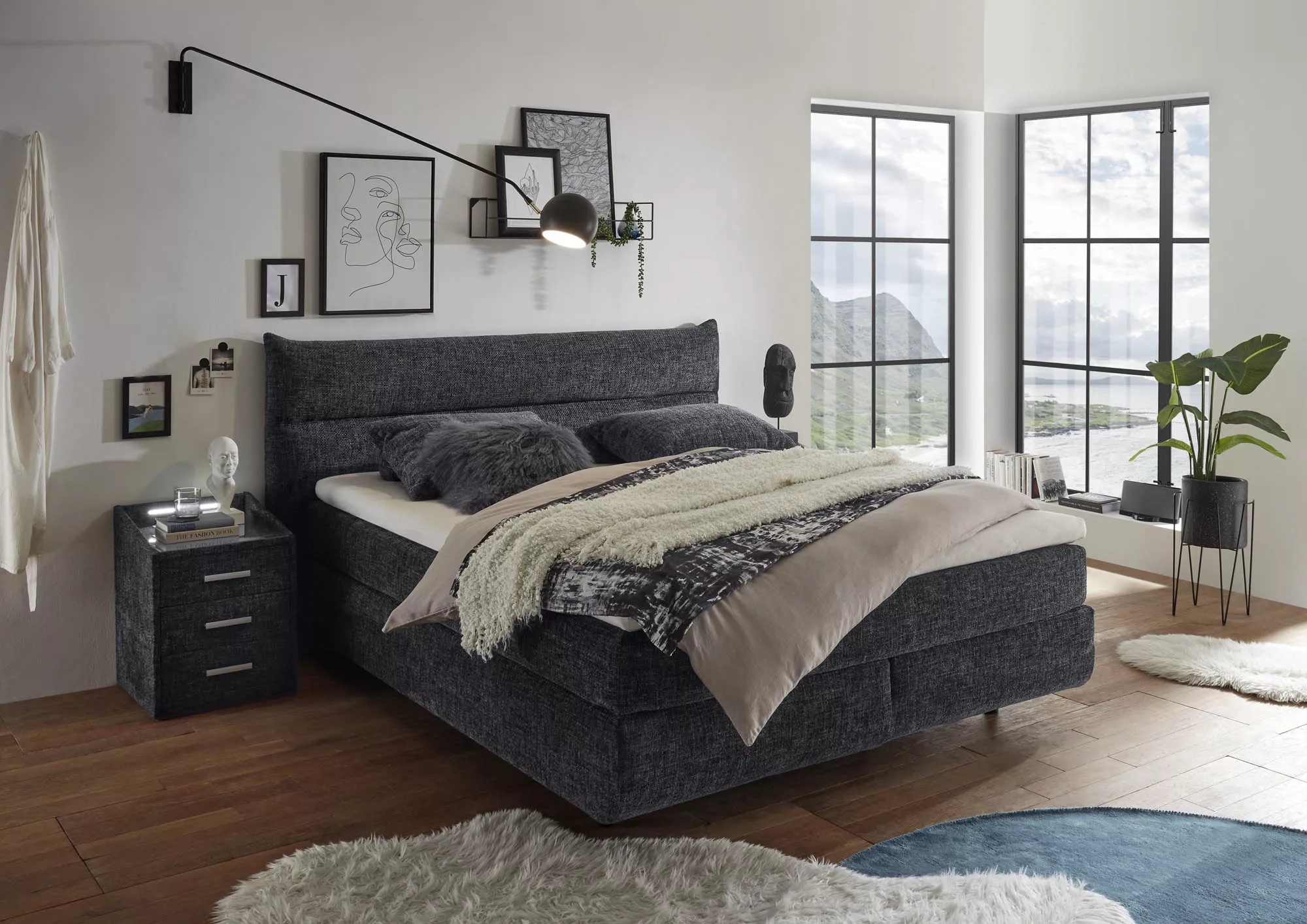 Lit boxspring OAXACA