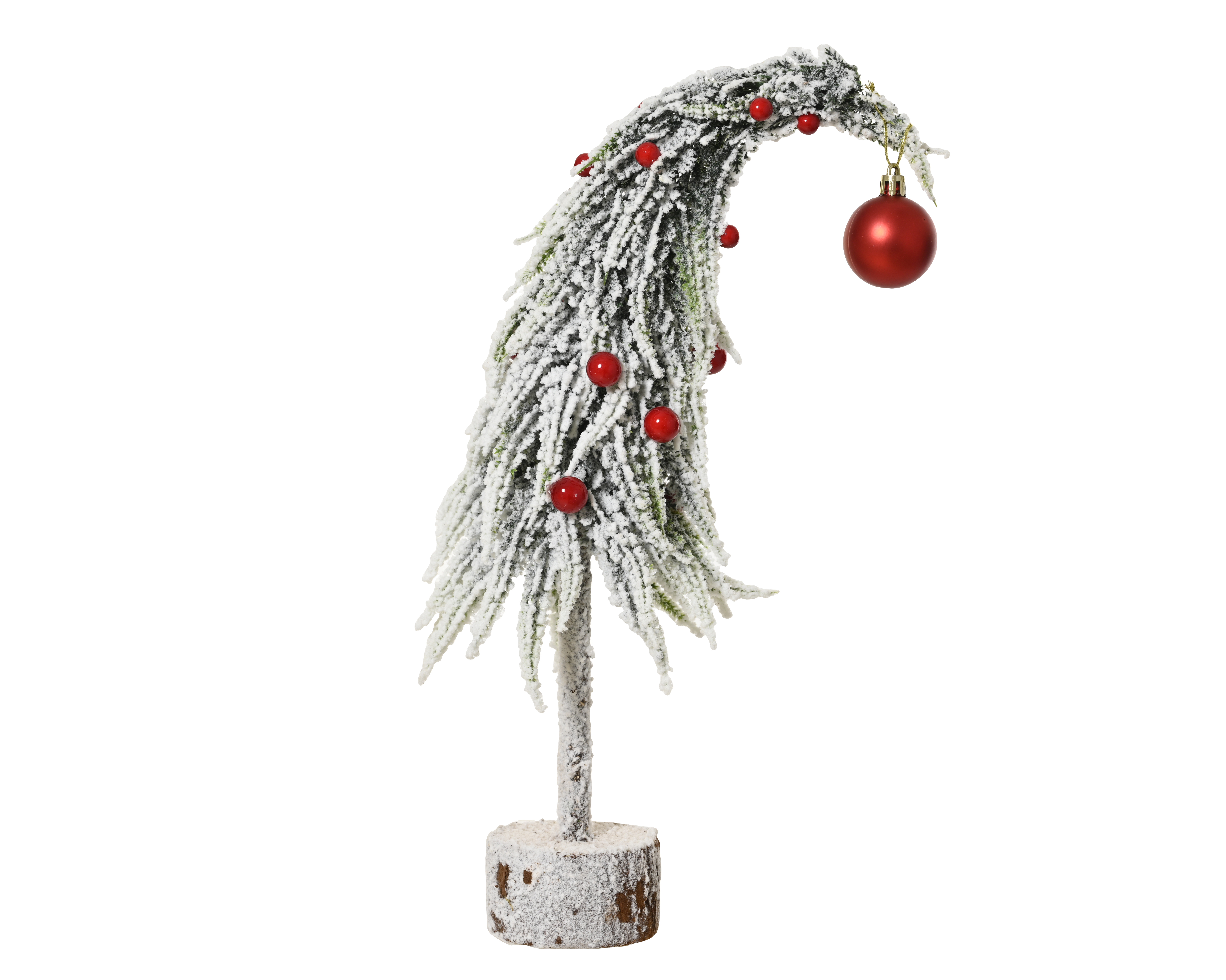 Mini sapin enneigé CHRISTMAS Mini sapin enneigé CHRISTMAS