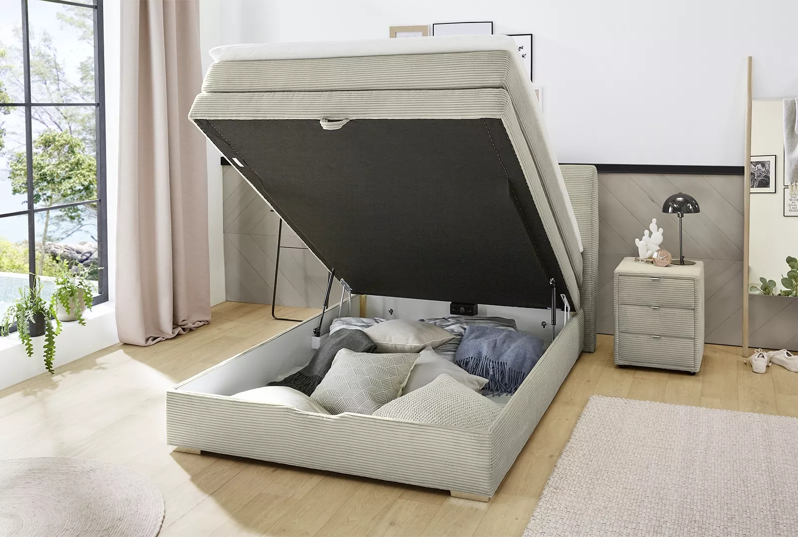 Lit boxspring VALLY