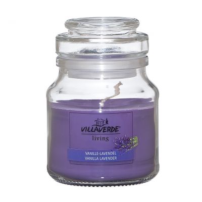 Bougie parfumée en pot VANILLE-LAVANDE