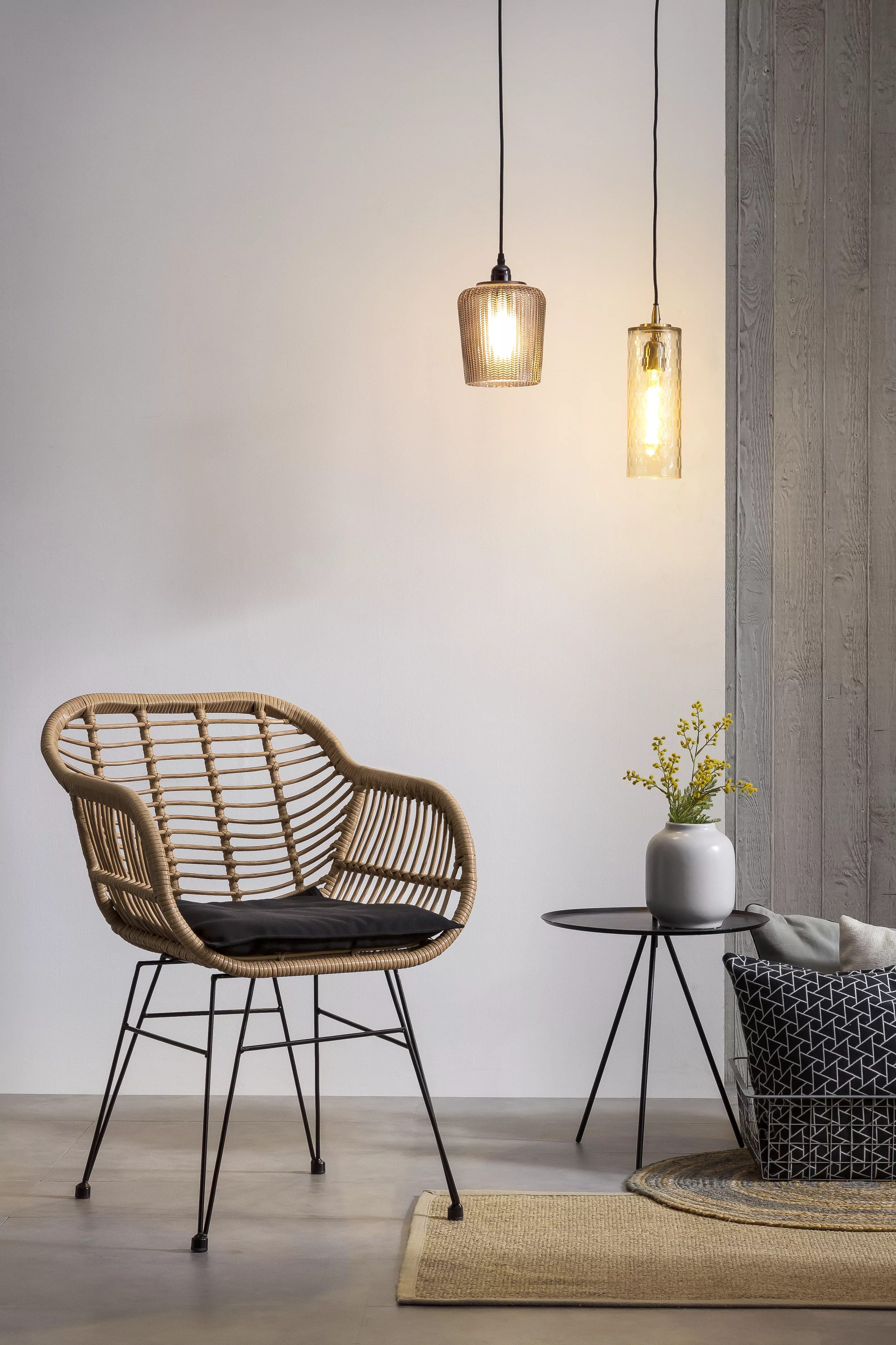 Lot de 2 chaises KUPANG