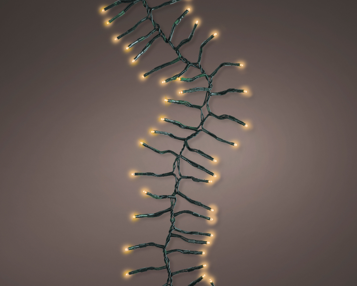 Guirlande LED cluster 15 lumière chaude classique CHRISTMAS LIGHTS
