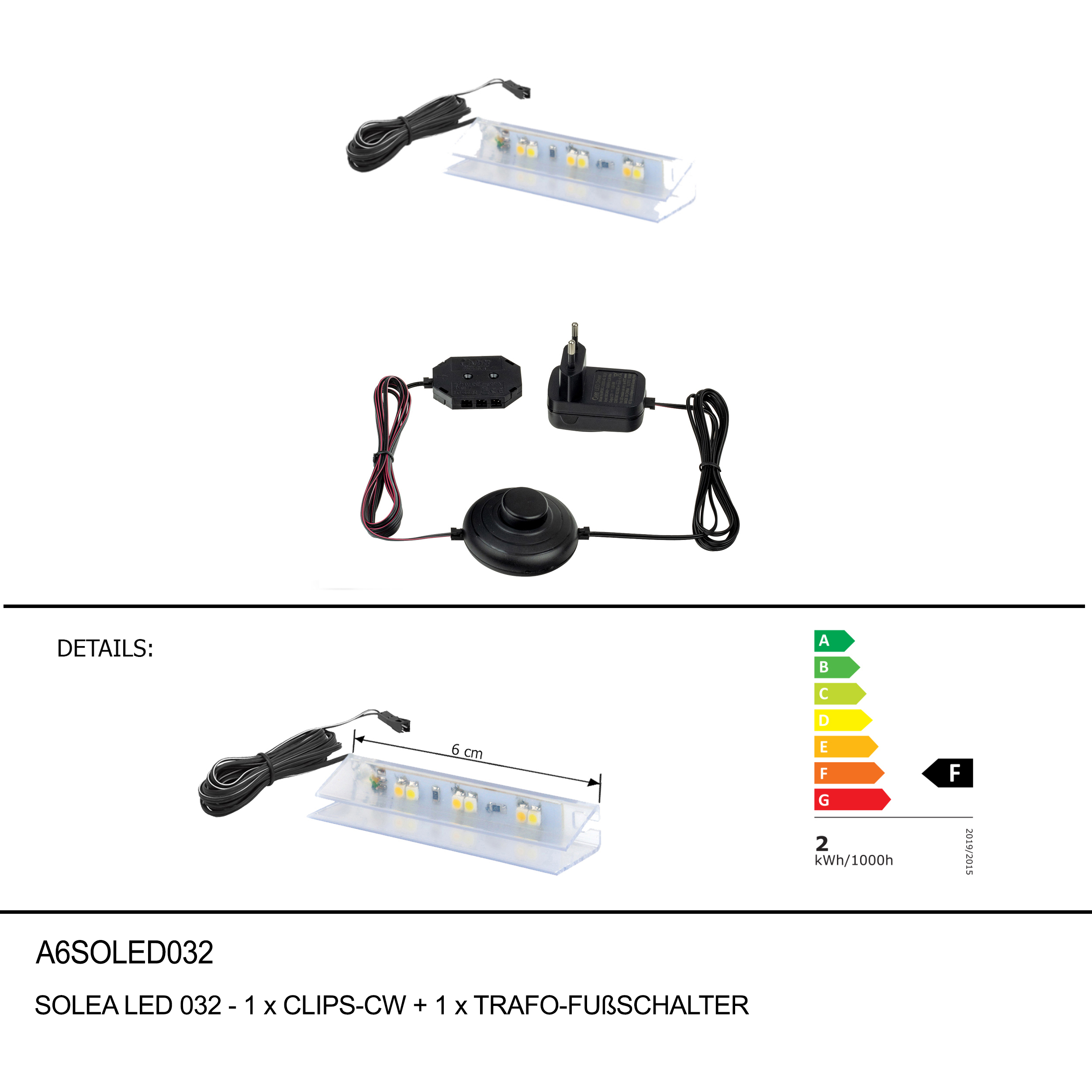 Set d’éclairage SOLEA