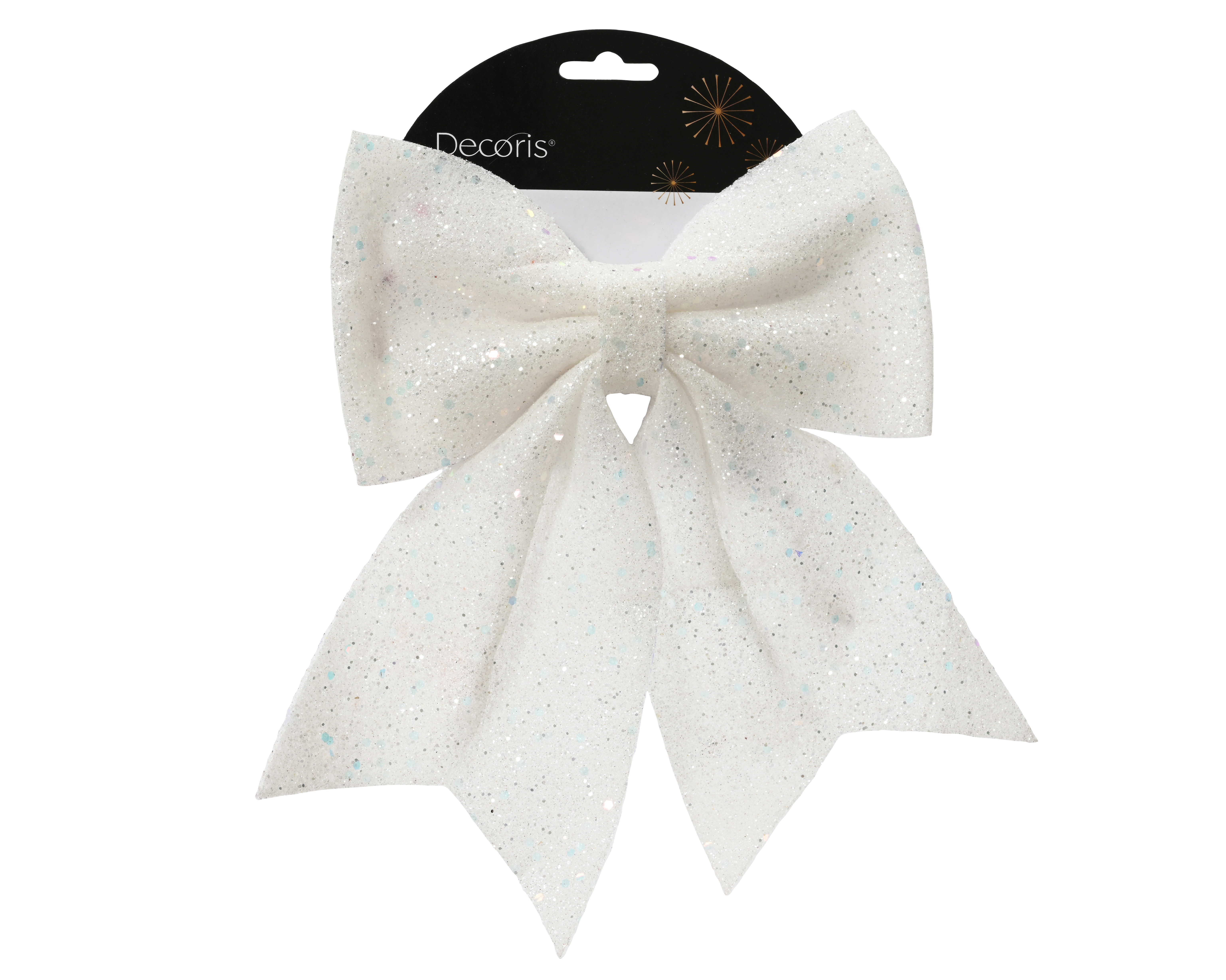 Nœud à paillettes CHRISTMAS