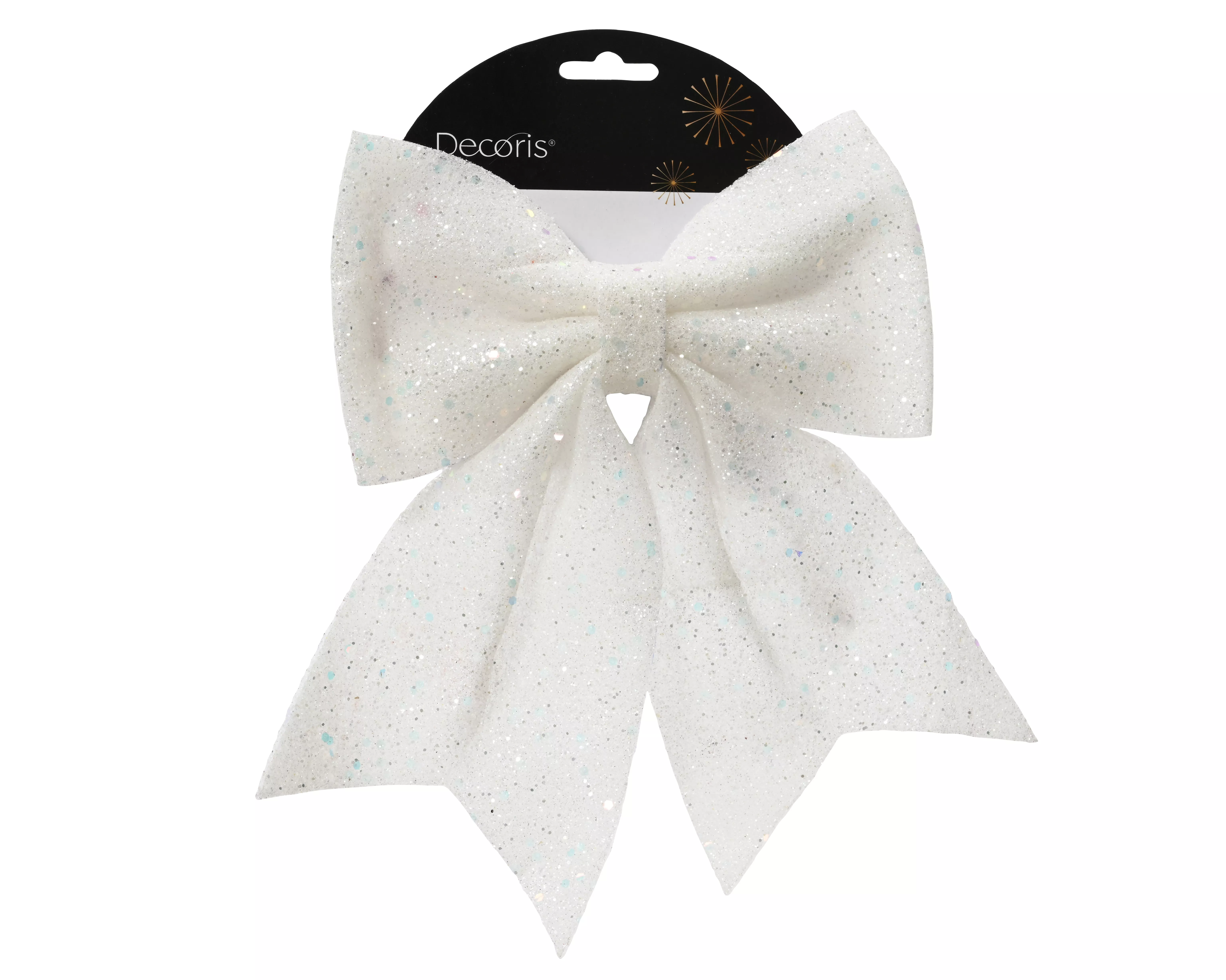 Nœud à paillettes CHRISTMAS