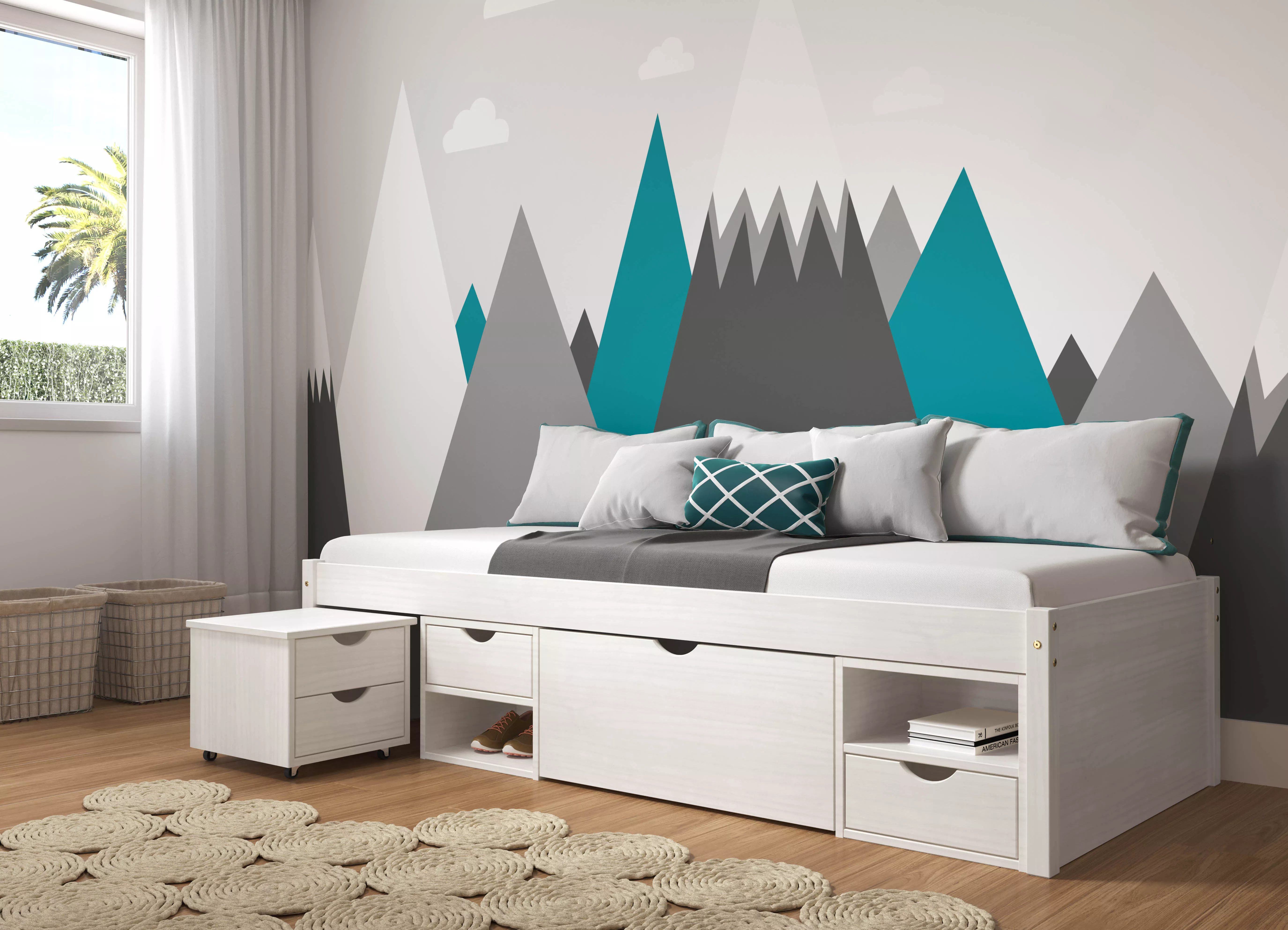 Lit fonctionnel 90x200cm TILL Lit fonctionnel 90x200cm TILL