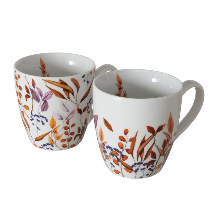 Mug XXL floral 480 ml BRINJA