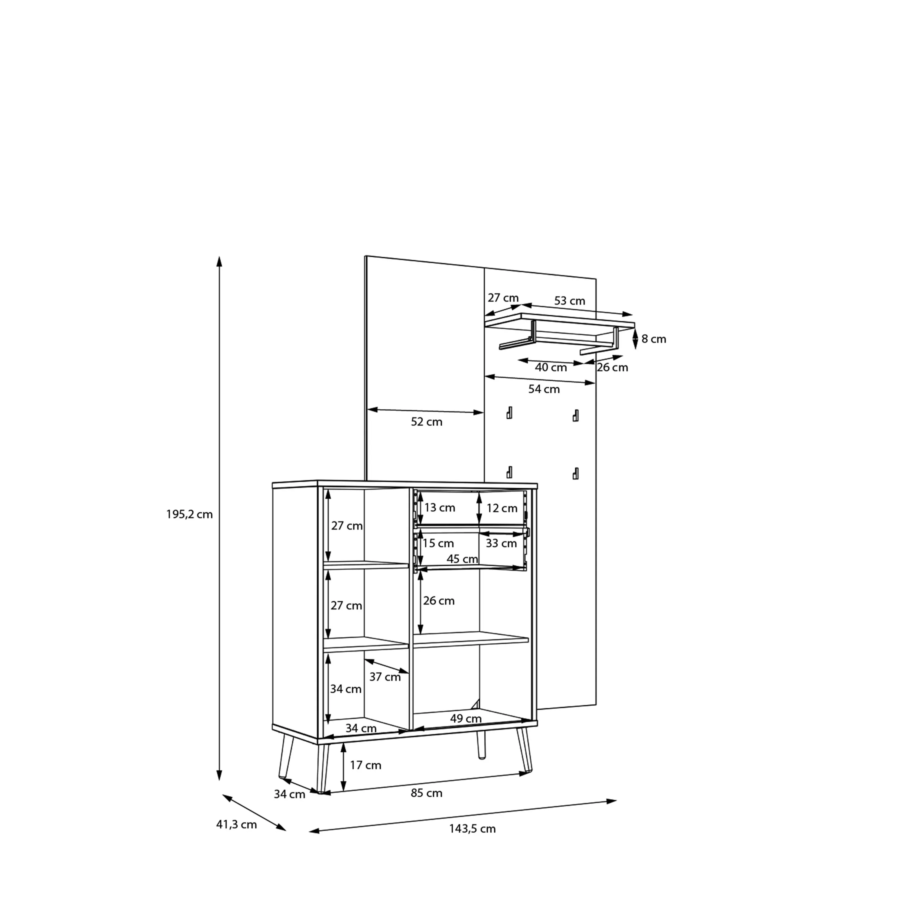 Vestiaire compact MAARDU