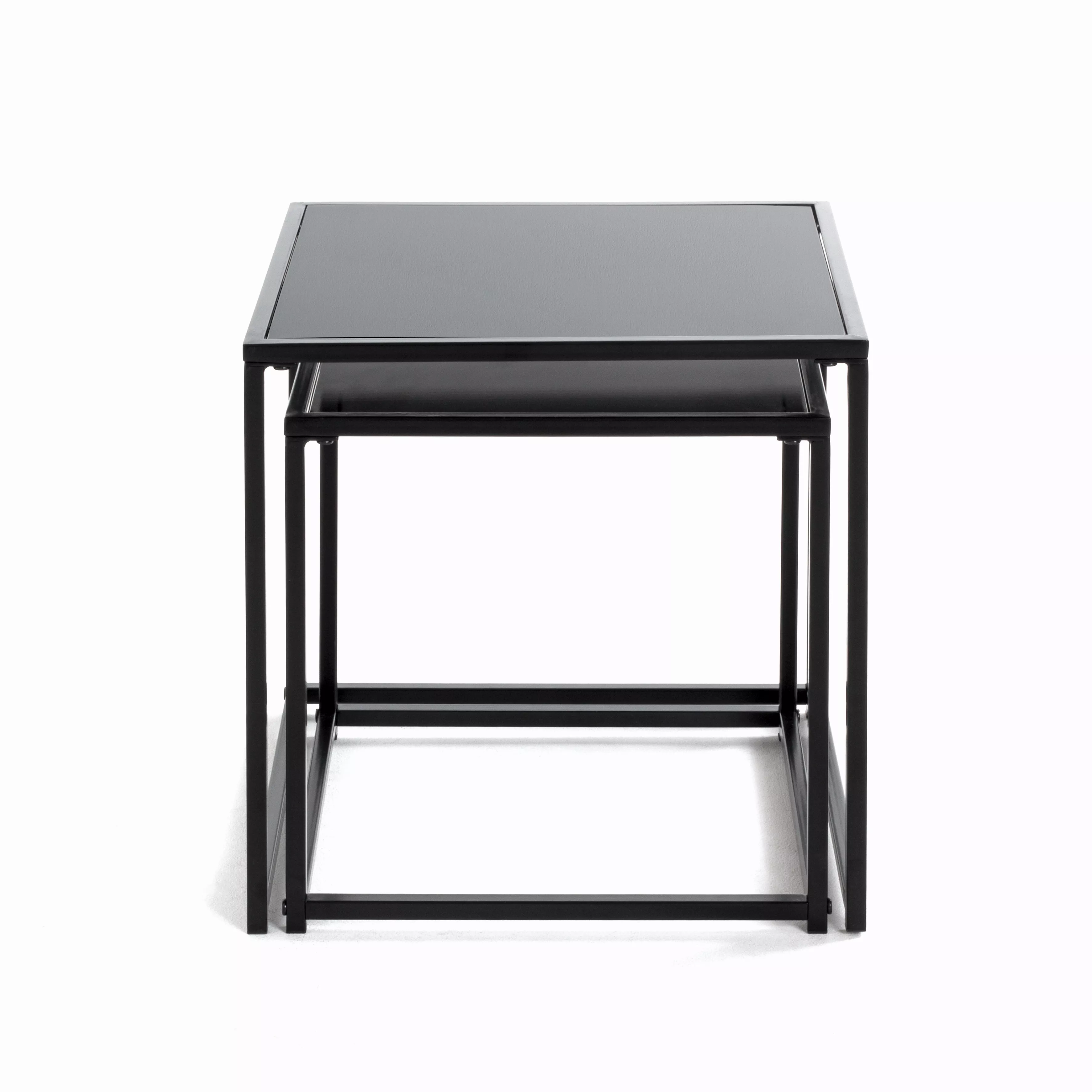 Lot de 2 tables d'appoint YORK