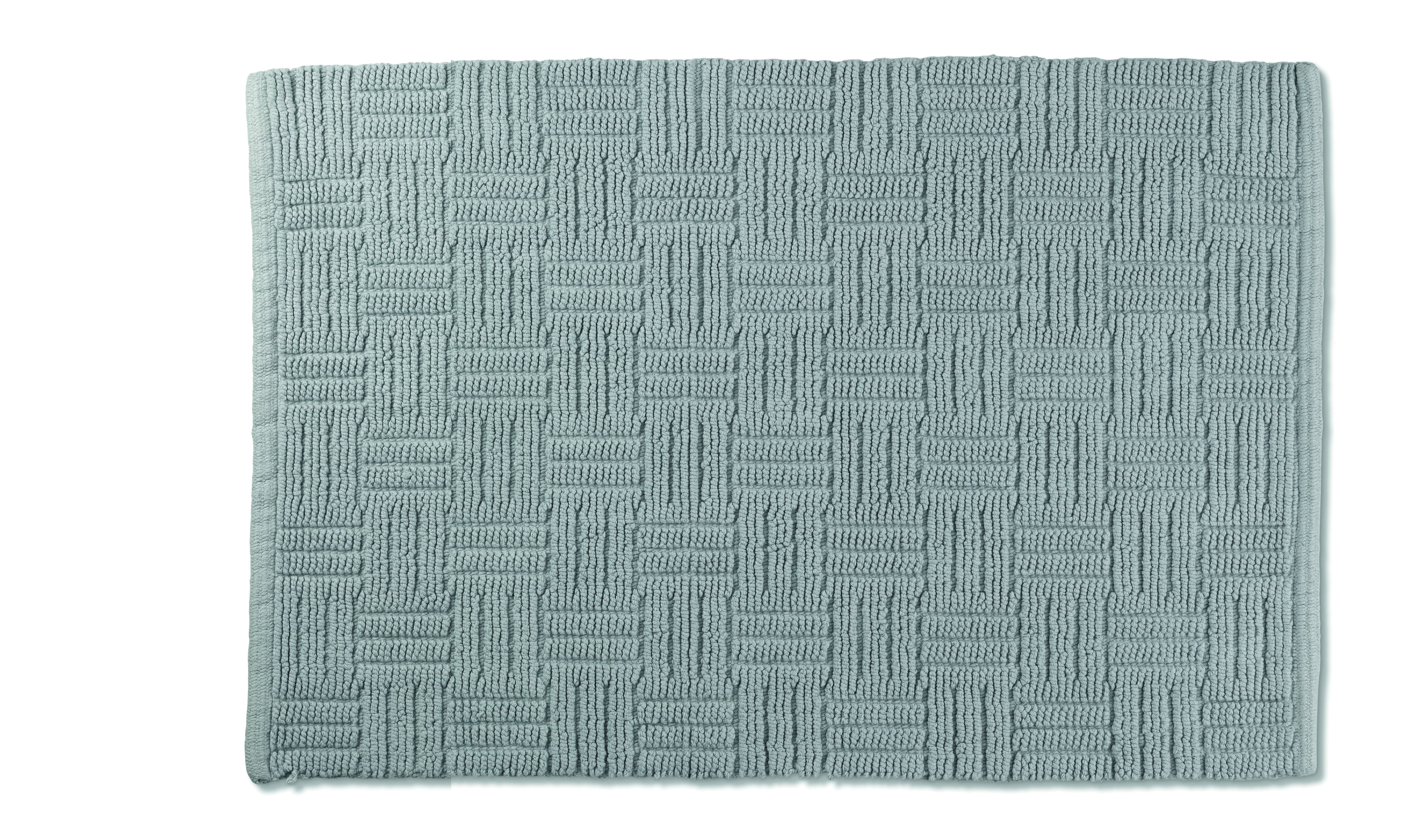 Tapis de bain gris rocheux LEANA
