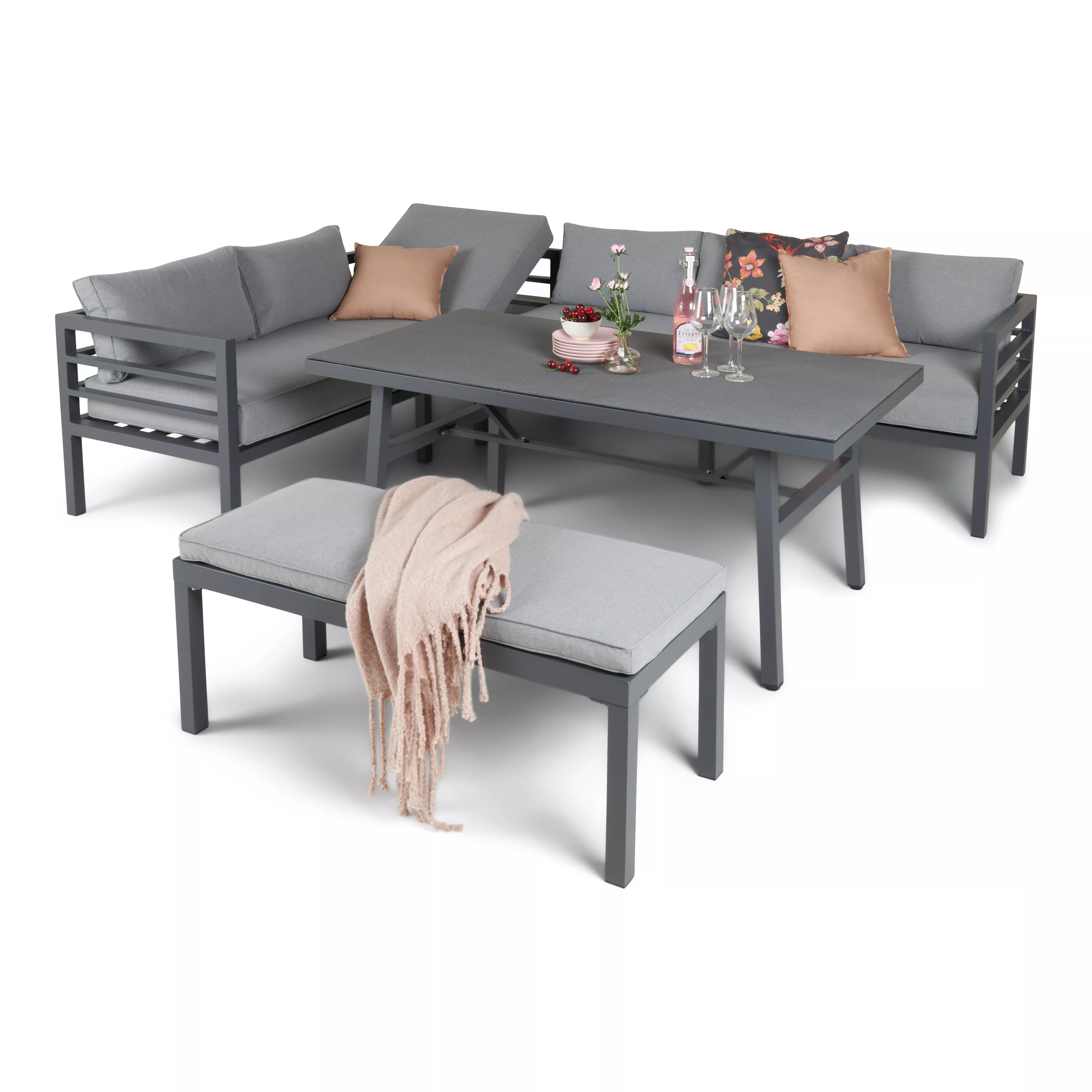 Salon bas de jardin SLAGELSE