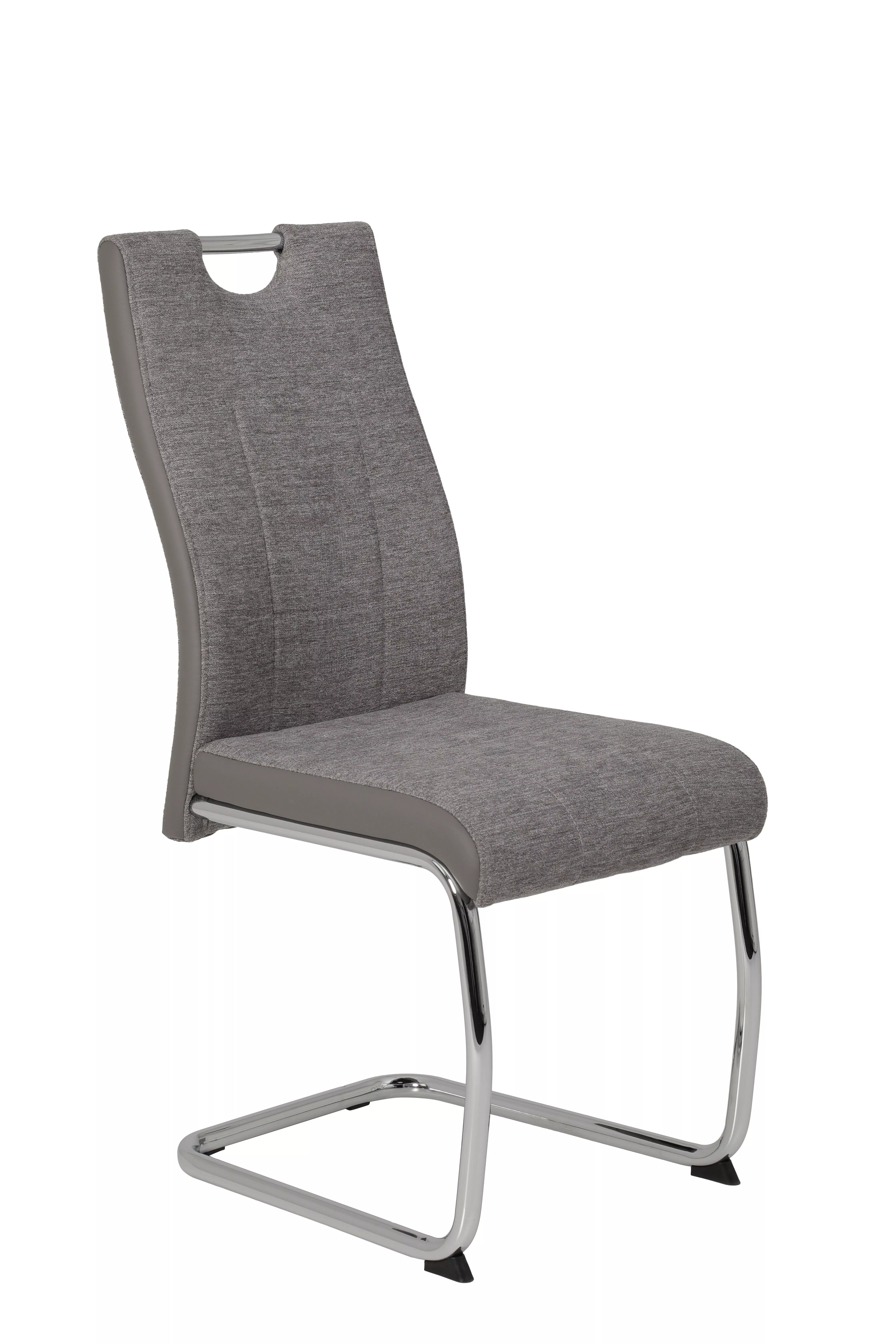 Lot de 4 chaises à piètement luge ALINA S