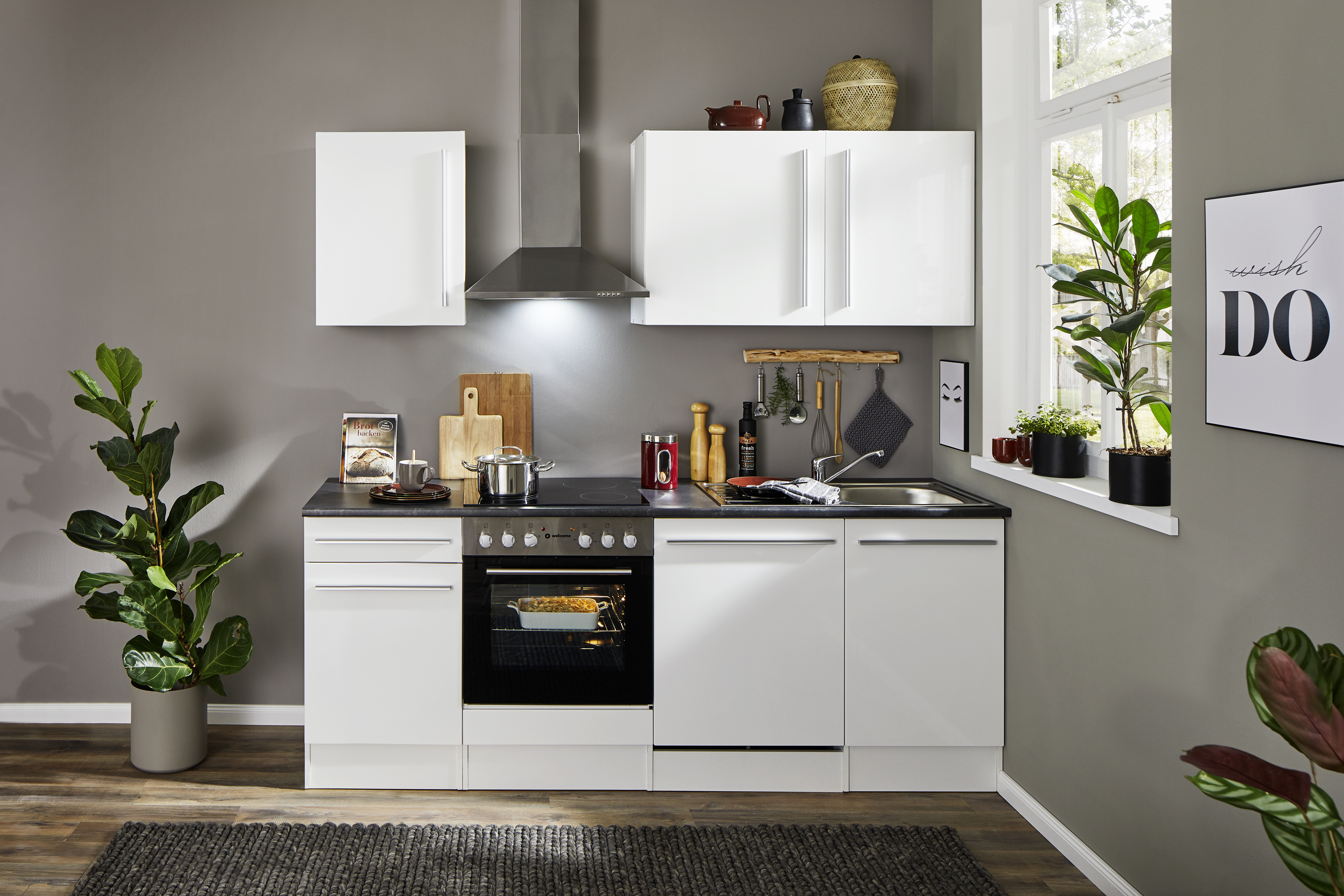 Bloc cuisine avec électroménager JAZZ 8 (bloc cuisine) I