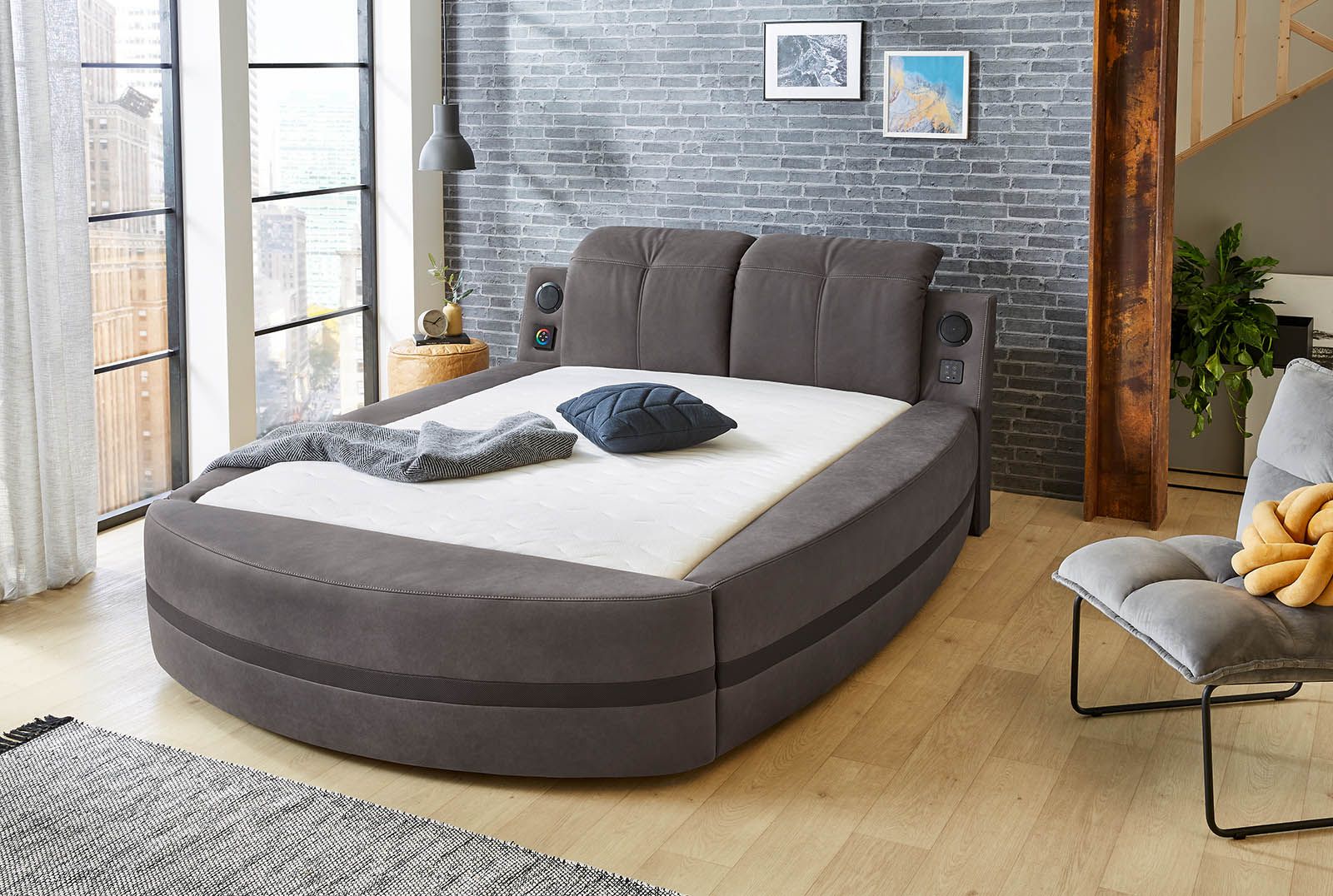 Lit boxspring LUCY