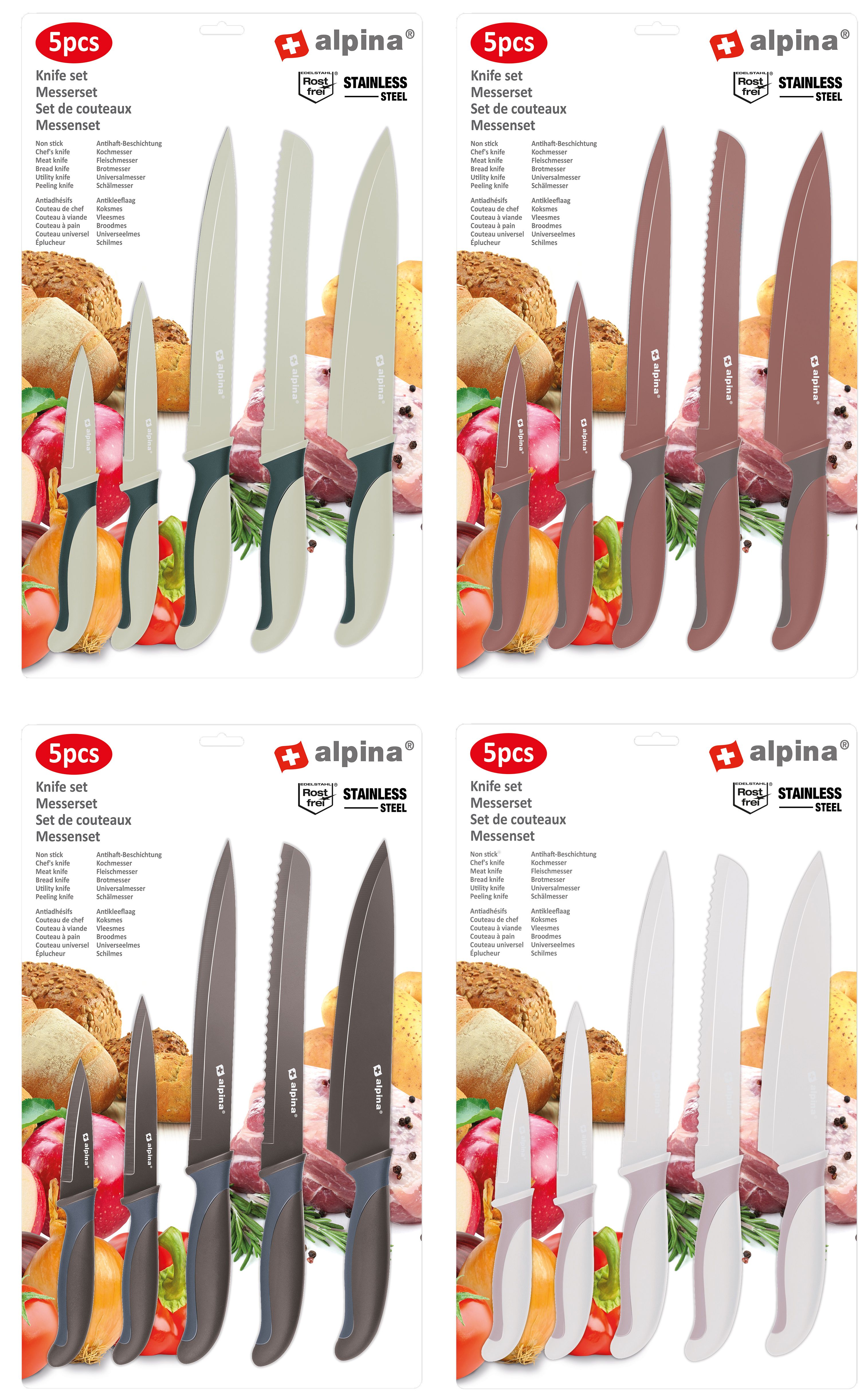 Lot de 5 couteaux ALPINA Lot de 5 couteaux ALPINA