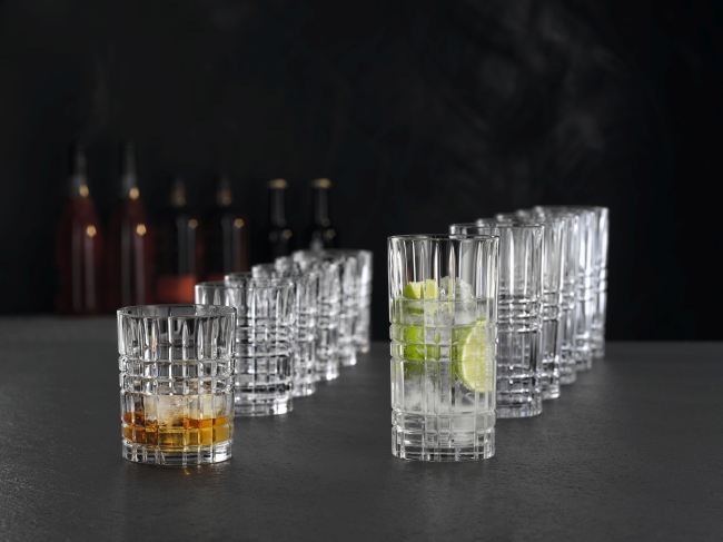 Lot de 12 verres HIGHLAND SQUARE