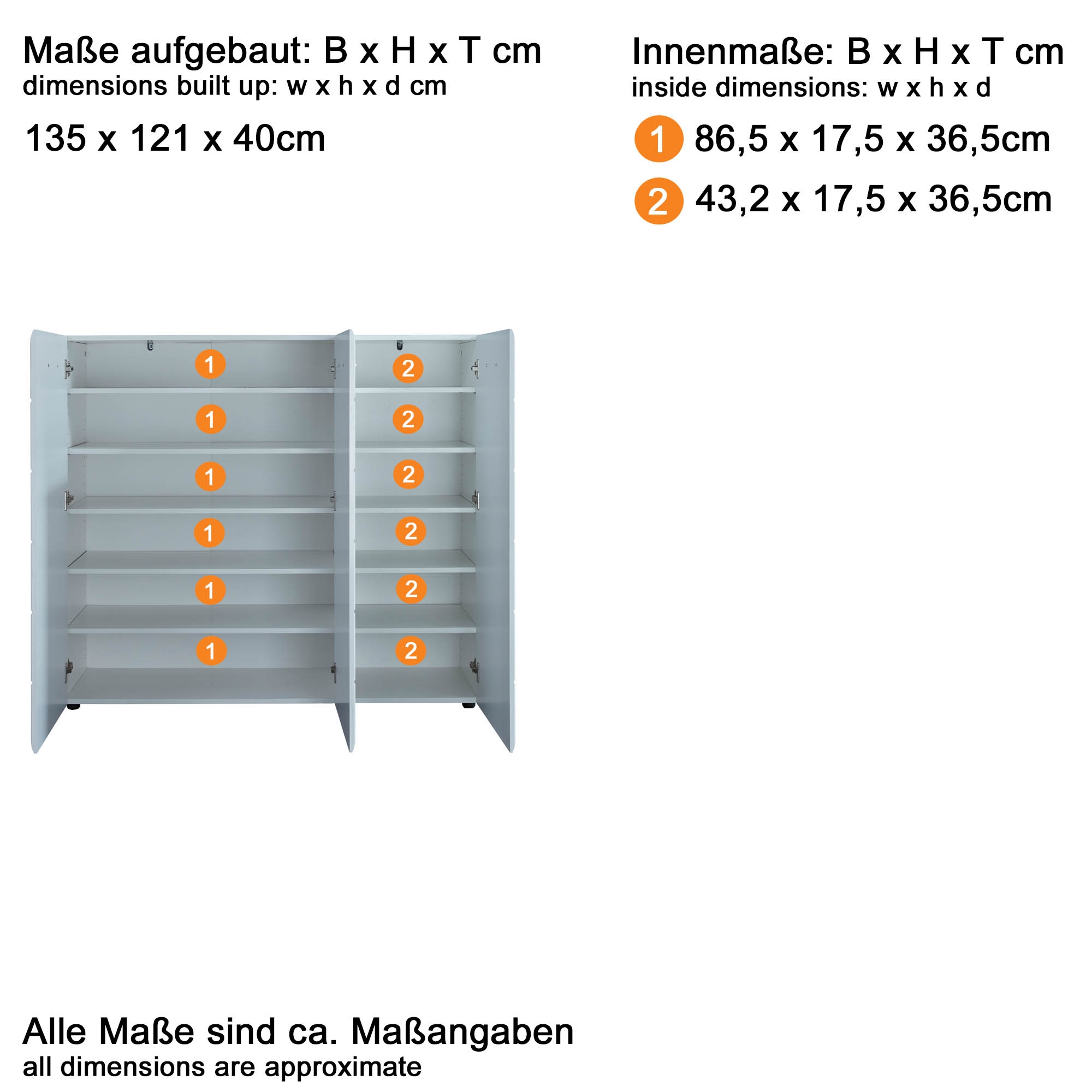 Armoire à chaussures LINE
