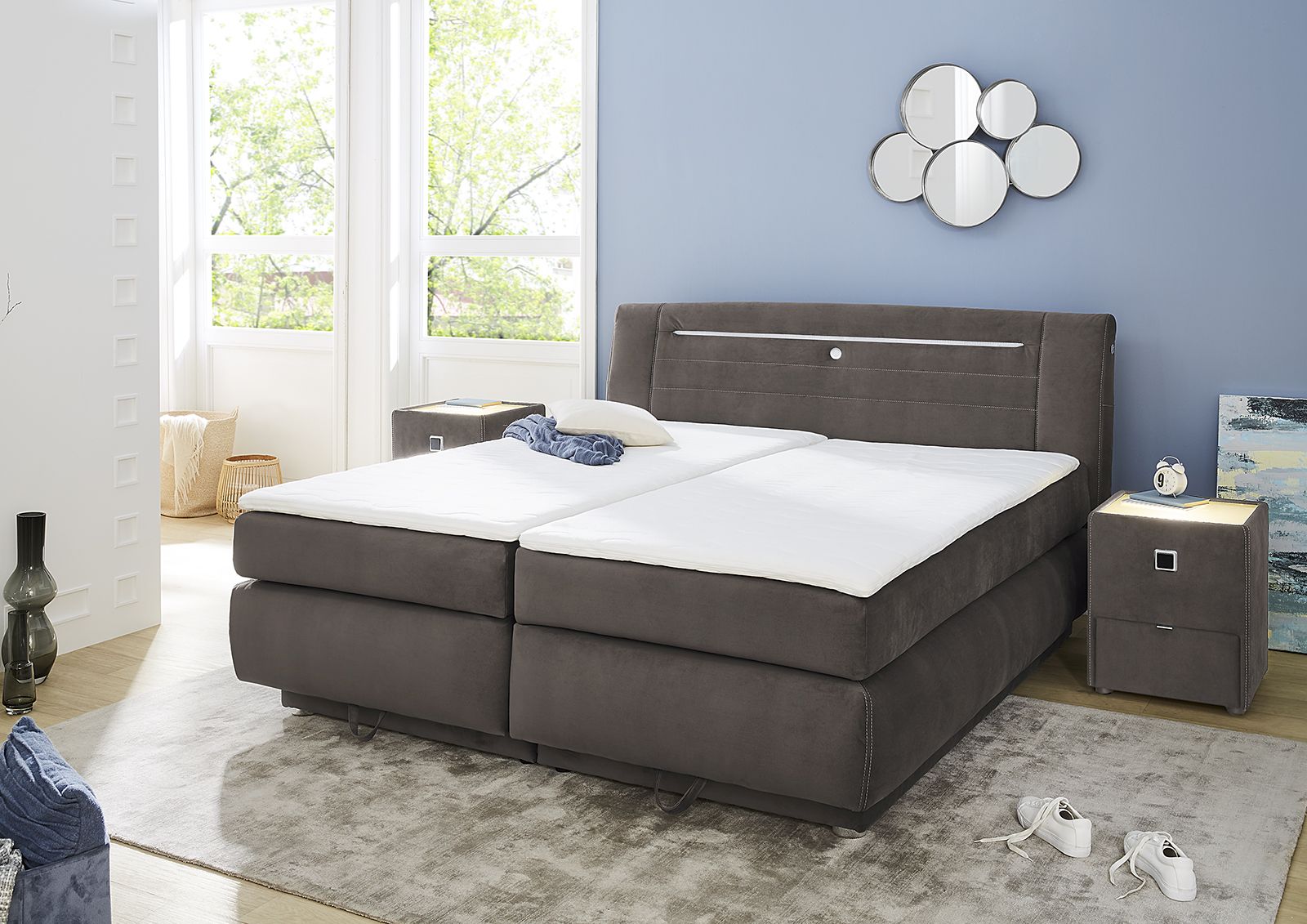 Lit boxspring MAIKE