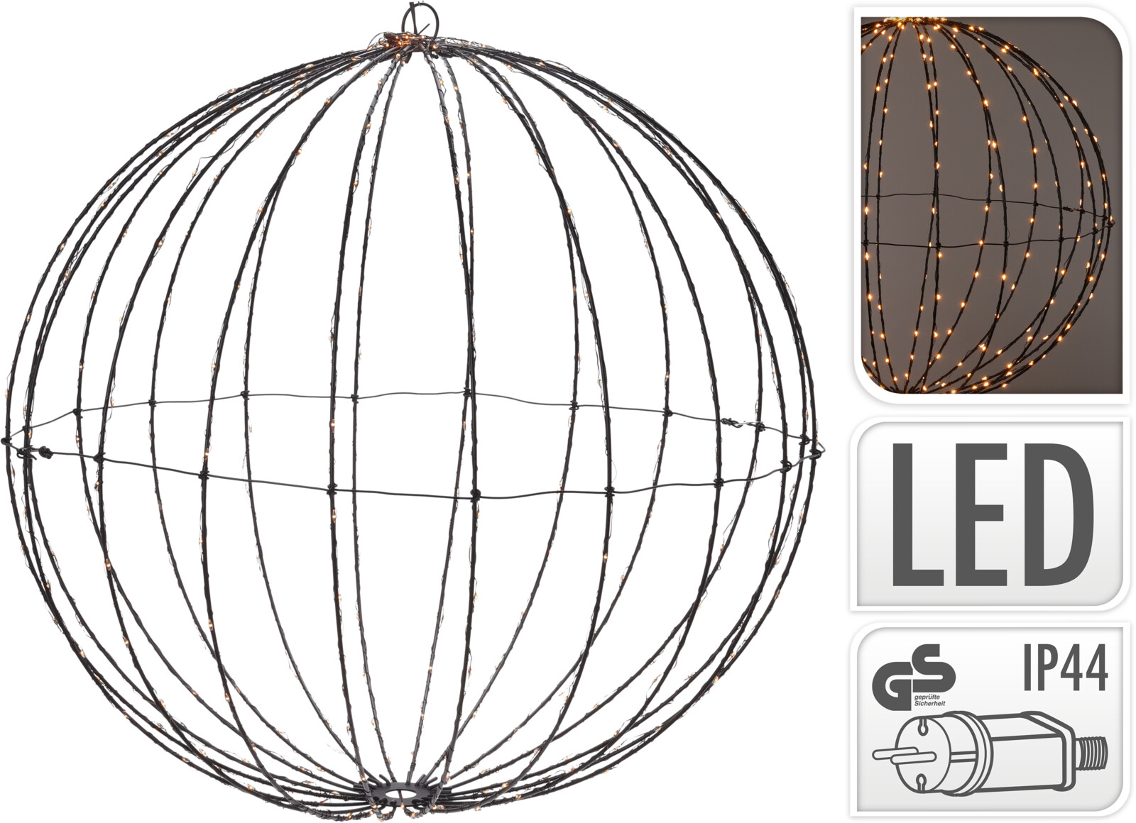 Boule LED 50 cm GLORY