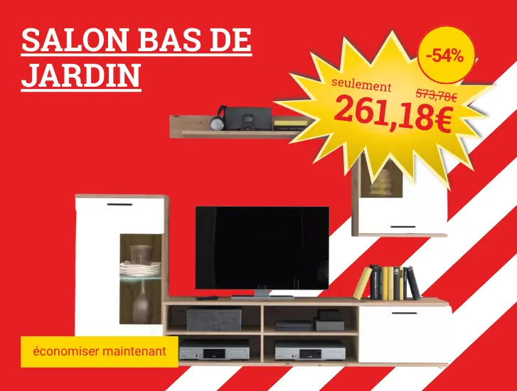 Notre super offre MEGA! Meuble mural FRONTAL 1