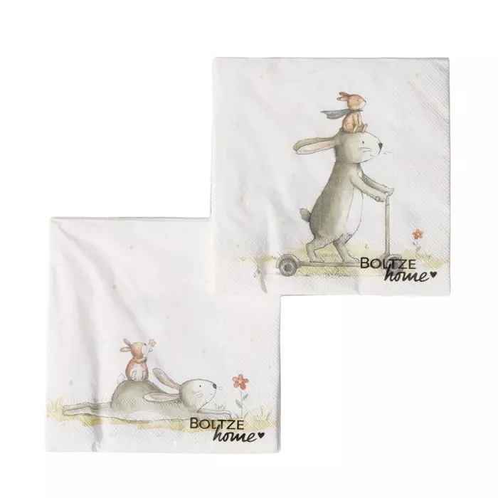 Serviettes lièvre BUNNY