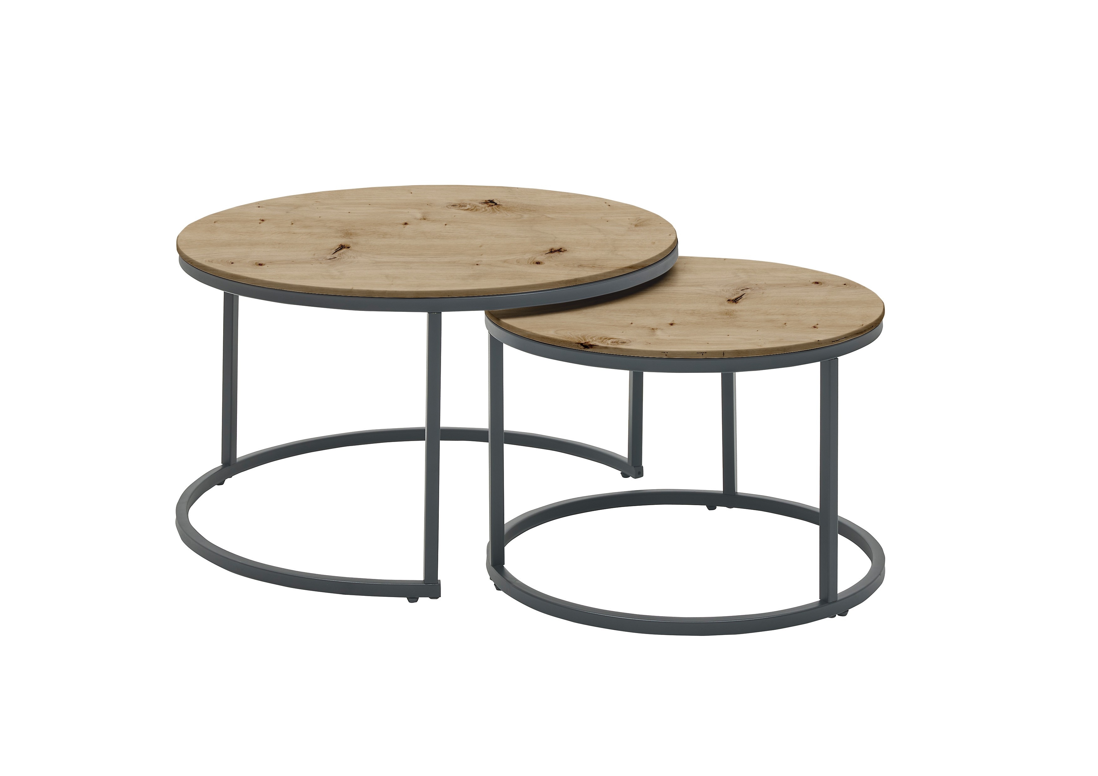 Lot de 2 tables basses CORLEONE Lot de 2 tables basses CORLEONE
