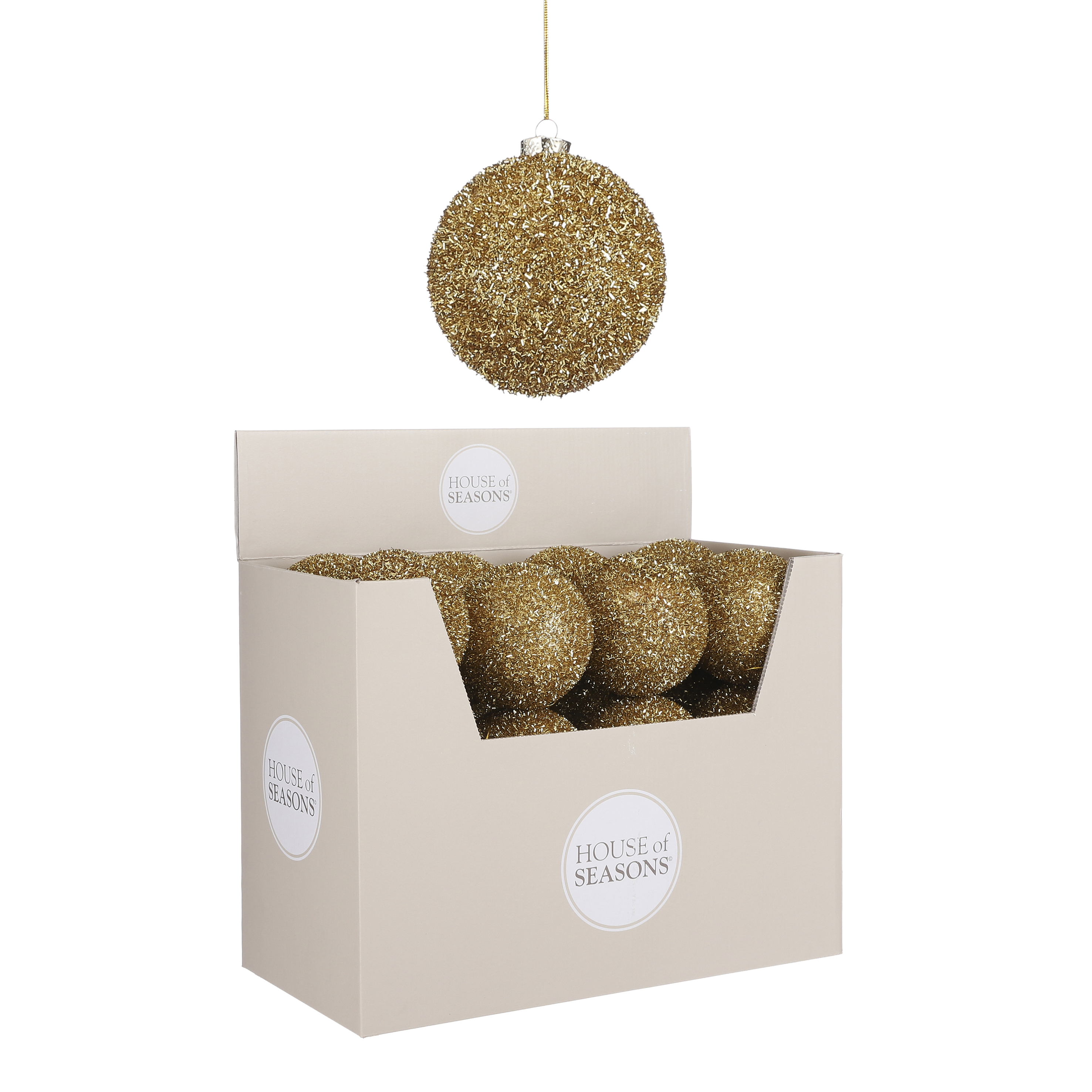 Boule incassable 10 cm GOLD