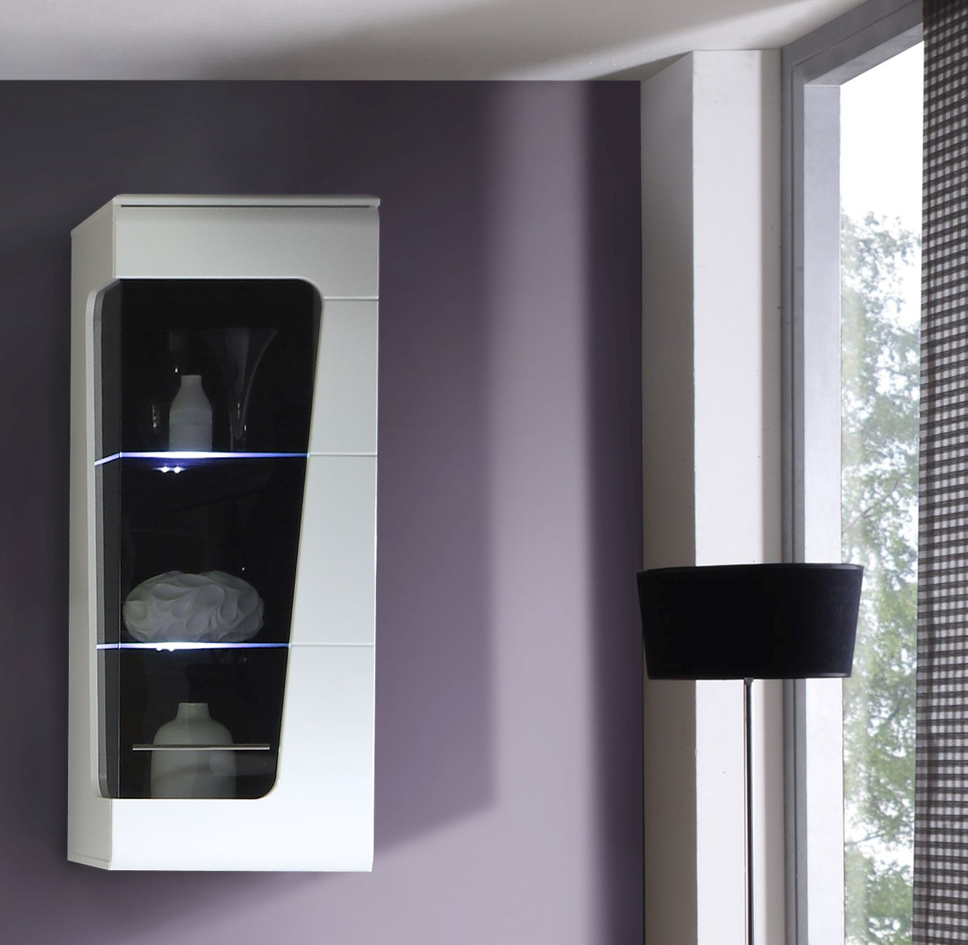 Meuble haut vitrine INFINITUDE