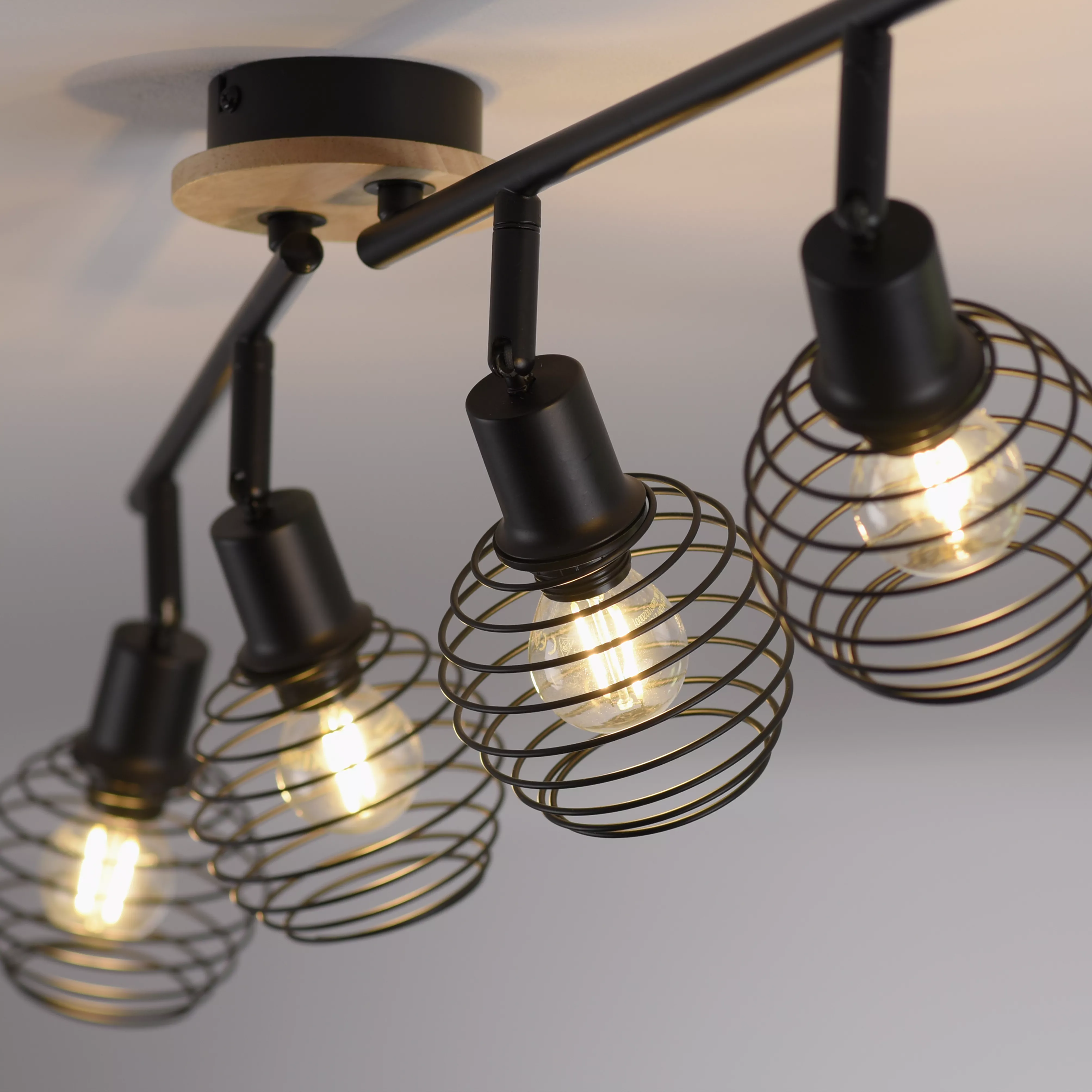 Plafonnier 4 ampoules Eugen