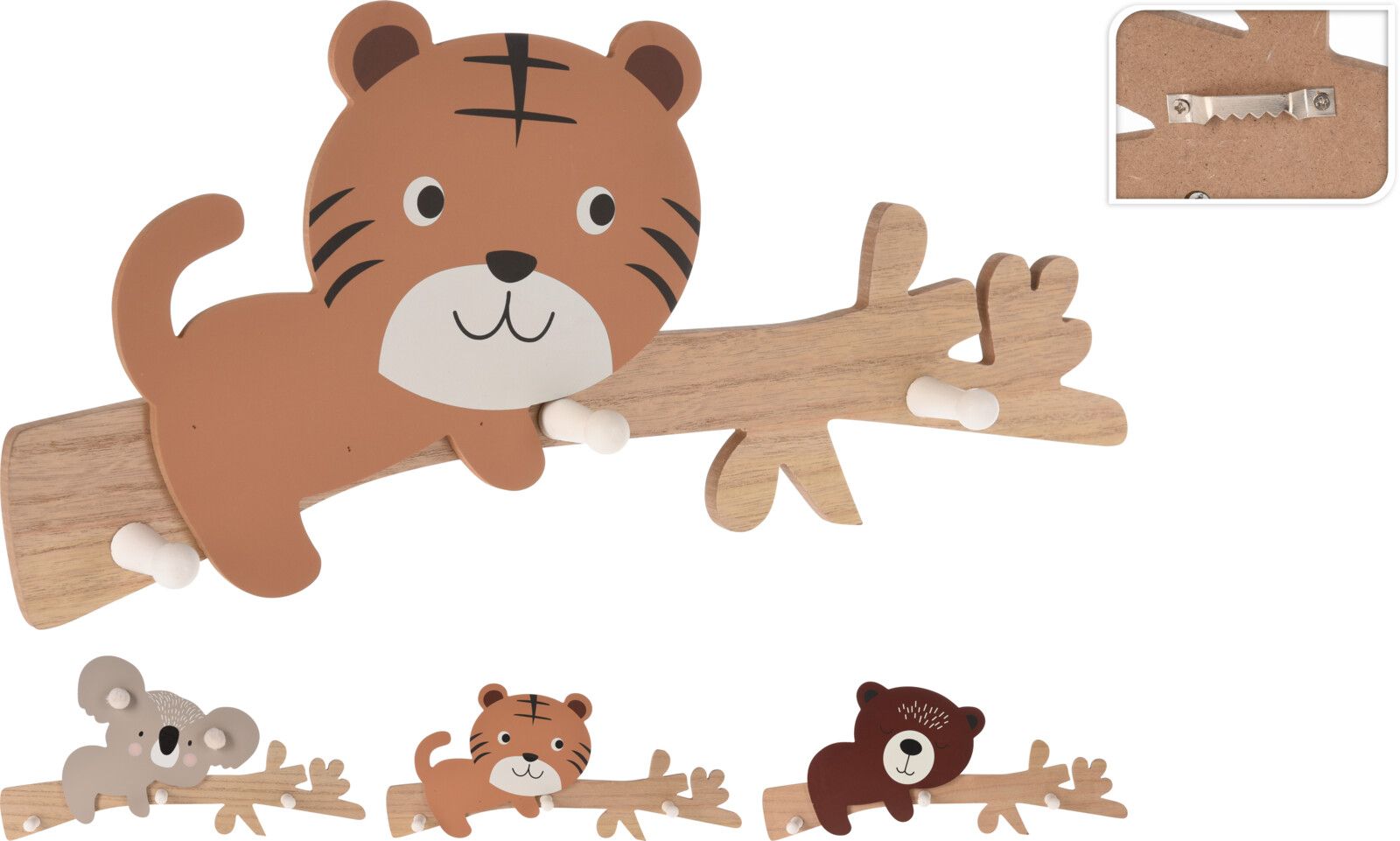 Patère murale pour enfant KIDS