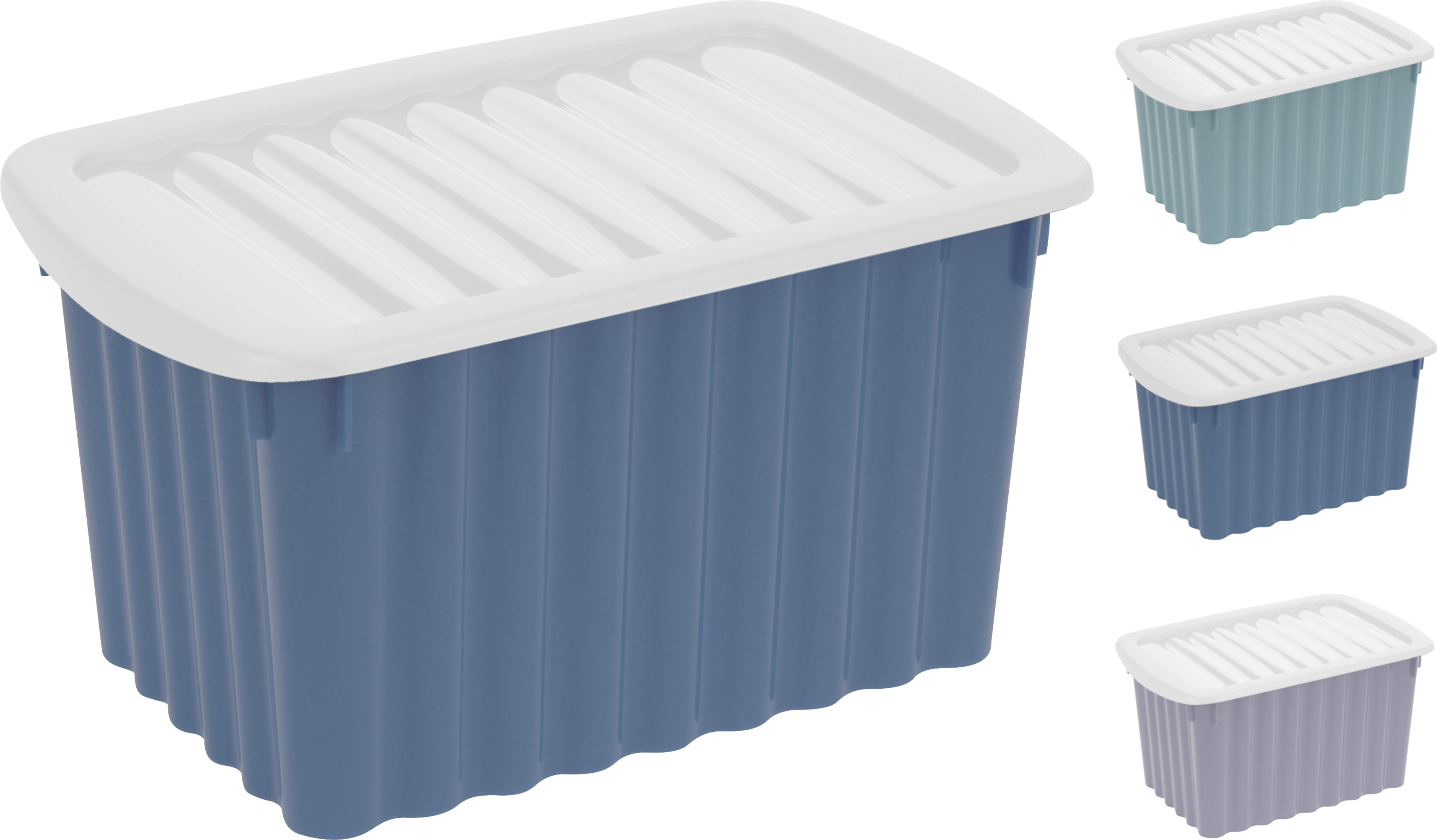 Boîte multifonction de taille moyenne avec couvercle