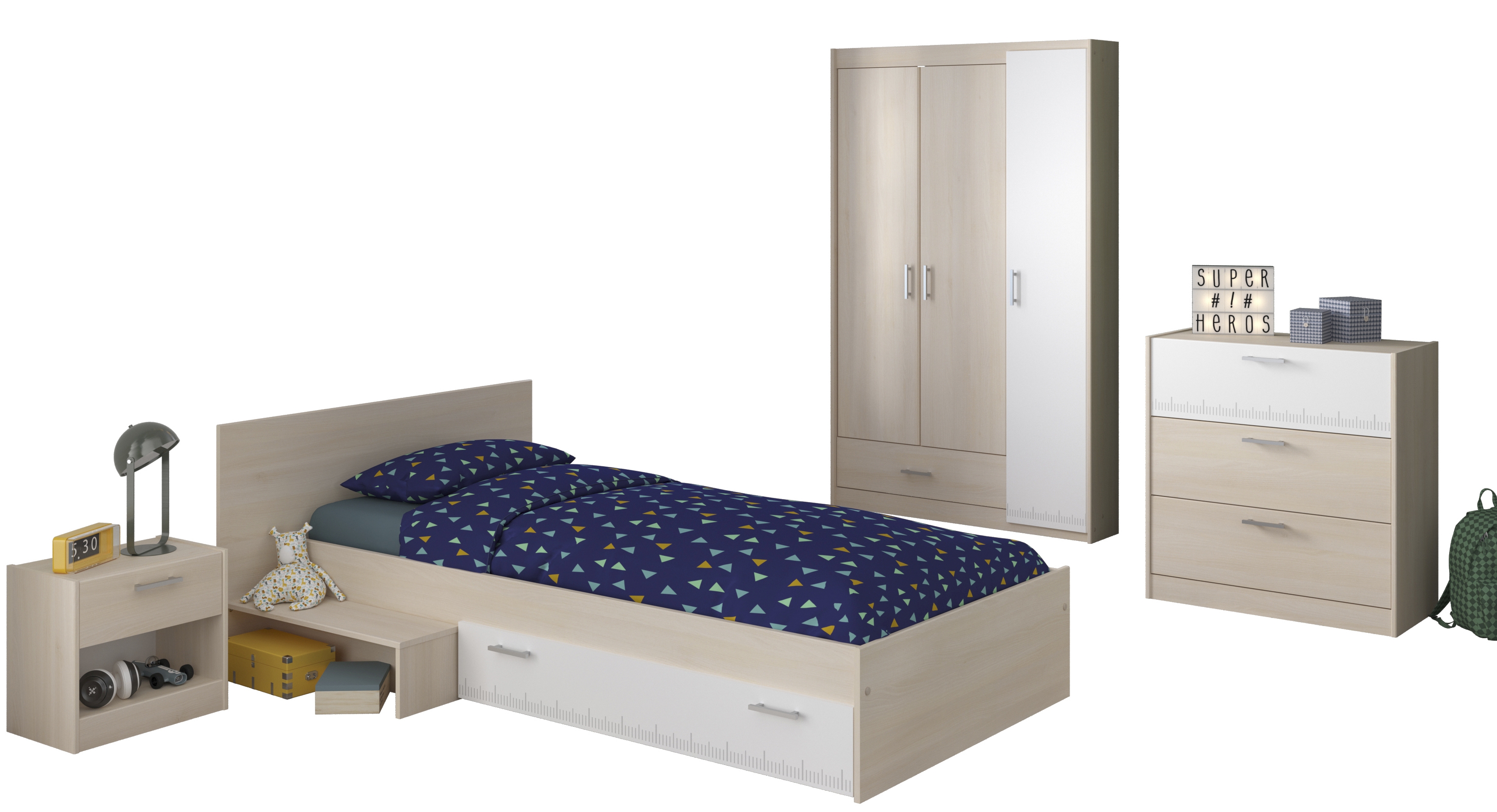 Chambre d'ado CHARLY 12 Chambre d'ado CHARLY 12