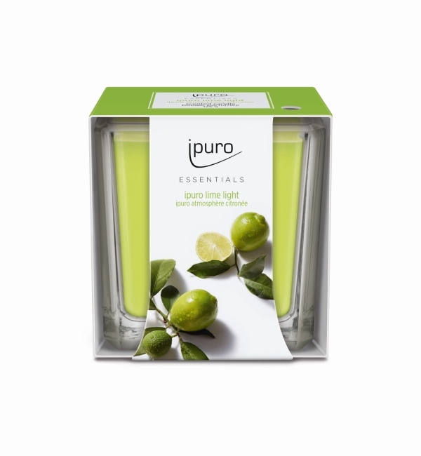 Bougie parfumée Ipuro LIME LIGHT