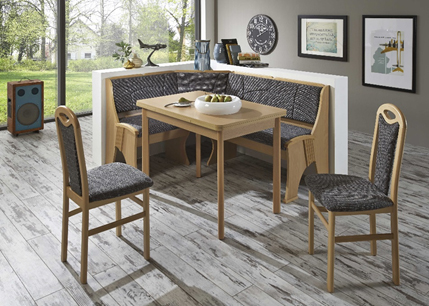 Coin repas avec banquette d'angle ROSENHEIM