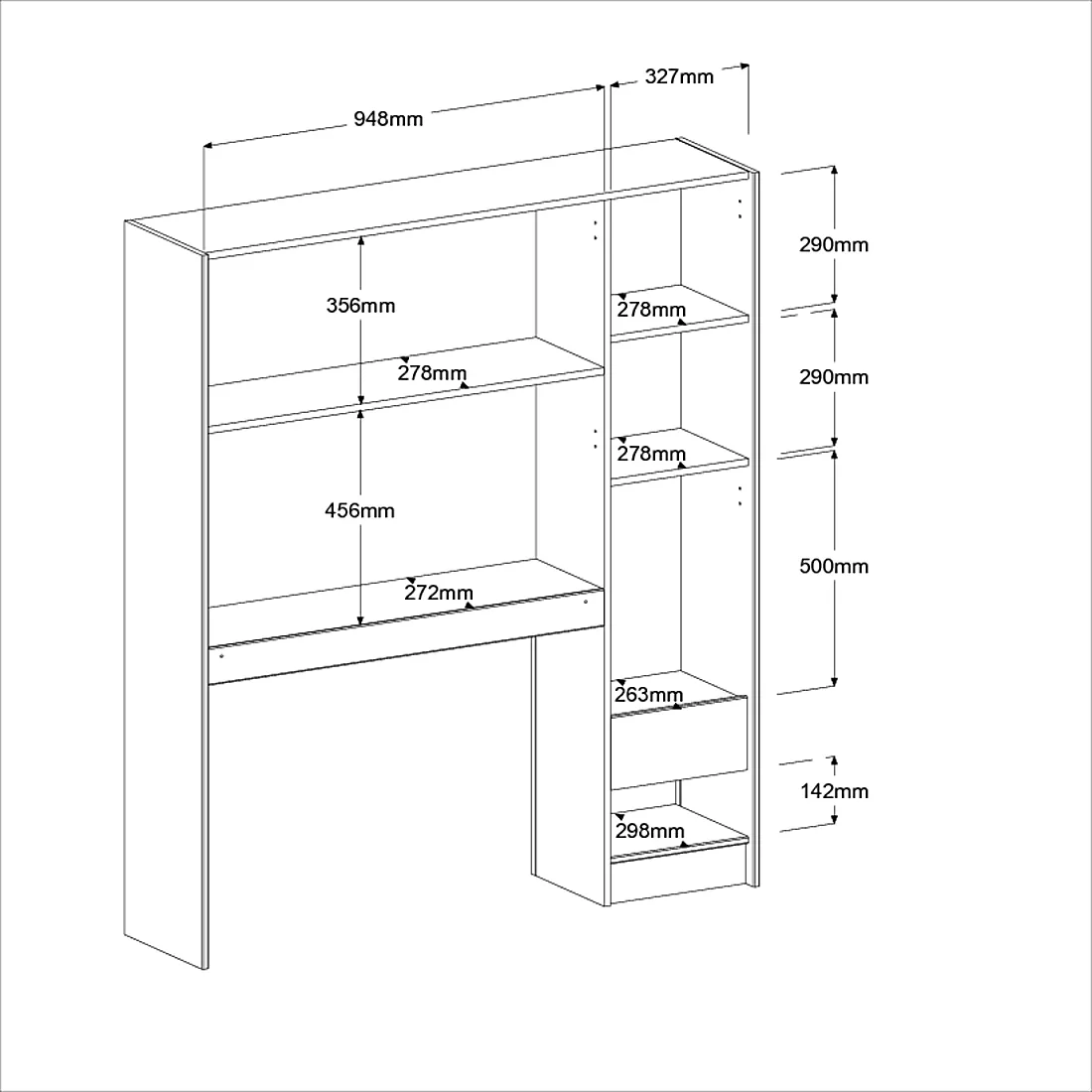 Chambre ado 3 éléments PHÖNIX 8