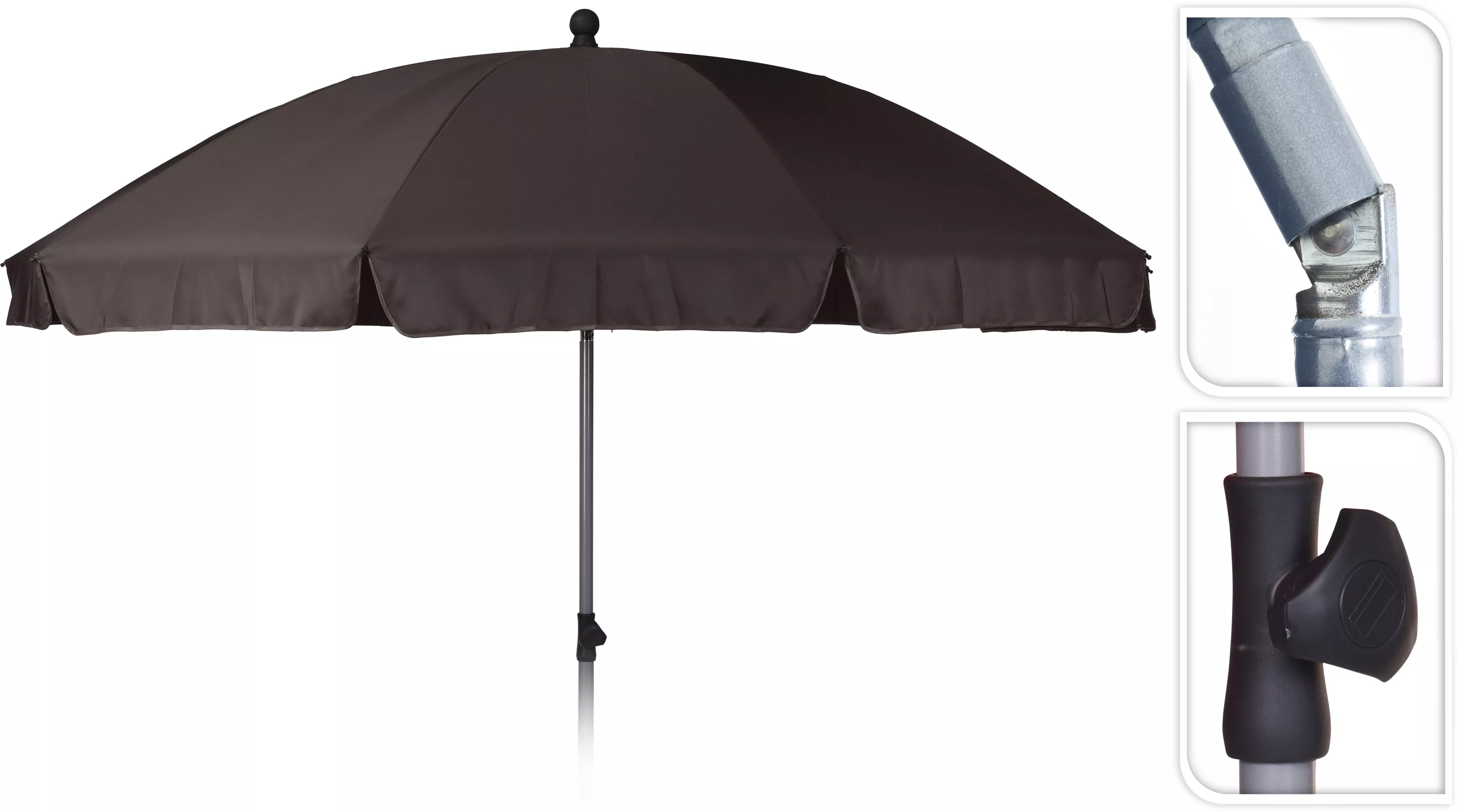 Parasol 2,50m TAUPE