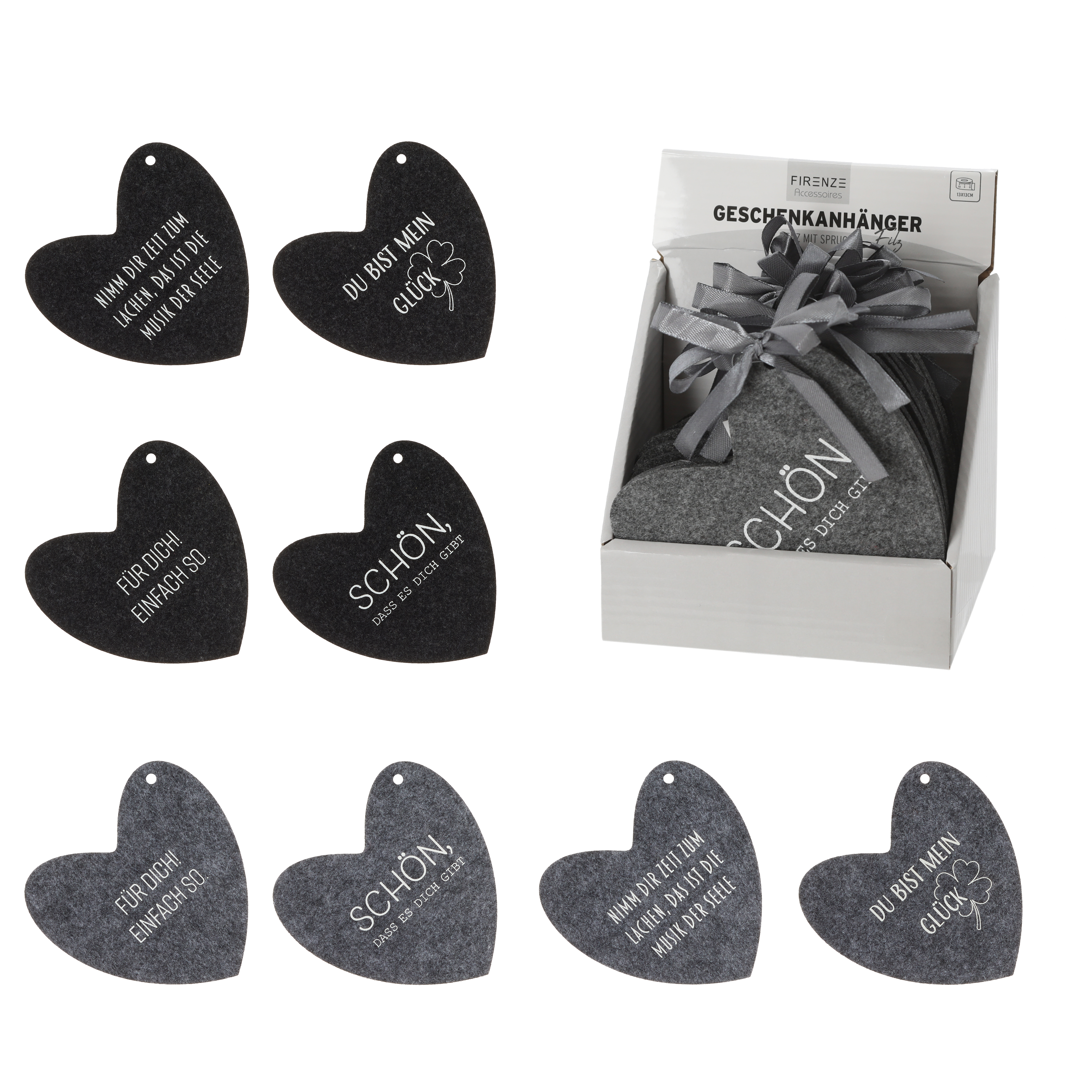 Coeur décoratif à suspendre FILZ Coeur décoratif à suspendre FILZ