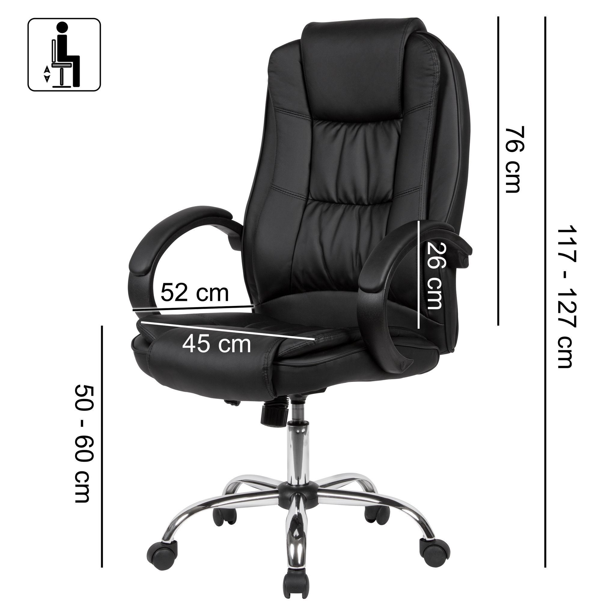 Chaise de bureau SPM1.407