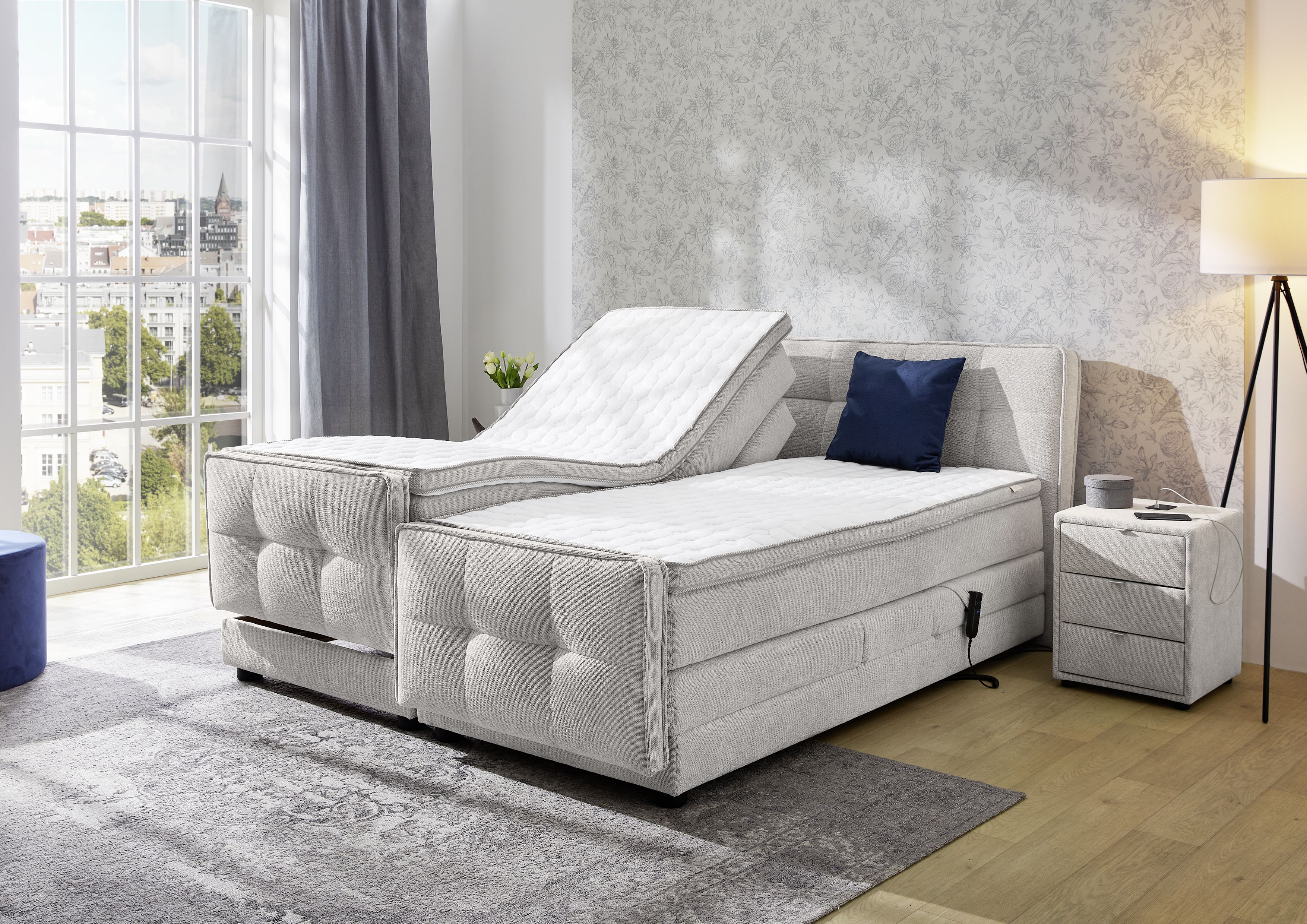 Lit boxspring PALOMA