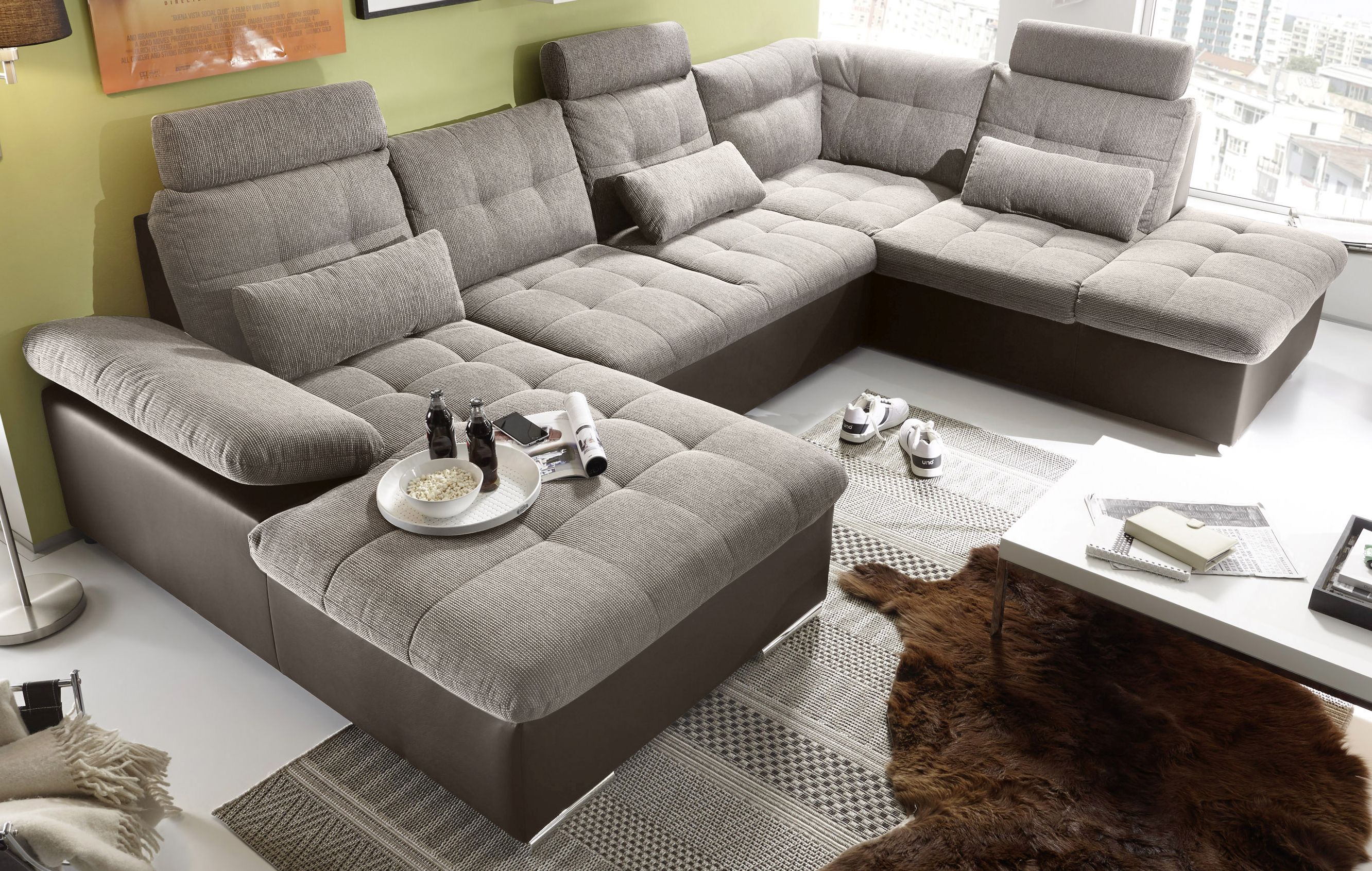 Canapé en U convertible JAKARTA Canapé en U convertible JAKARTA