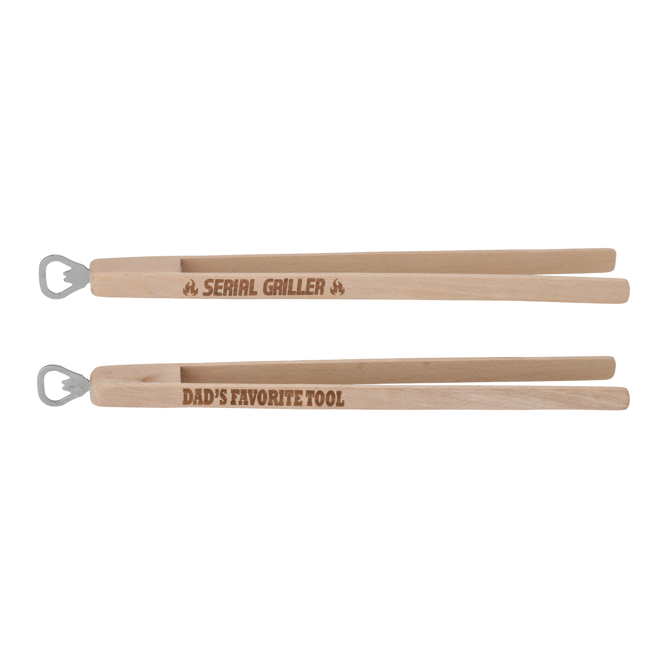 Pince à barbecue avec décapsuleur HOLZI Pince à barbecue avec décapsuleur HOLZI