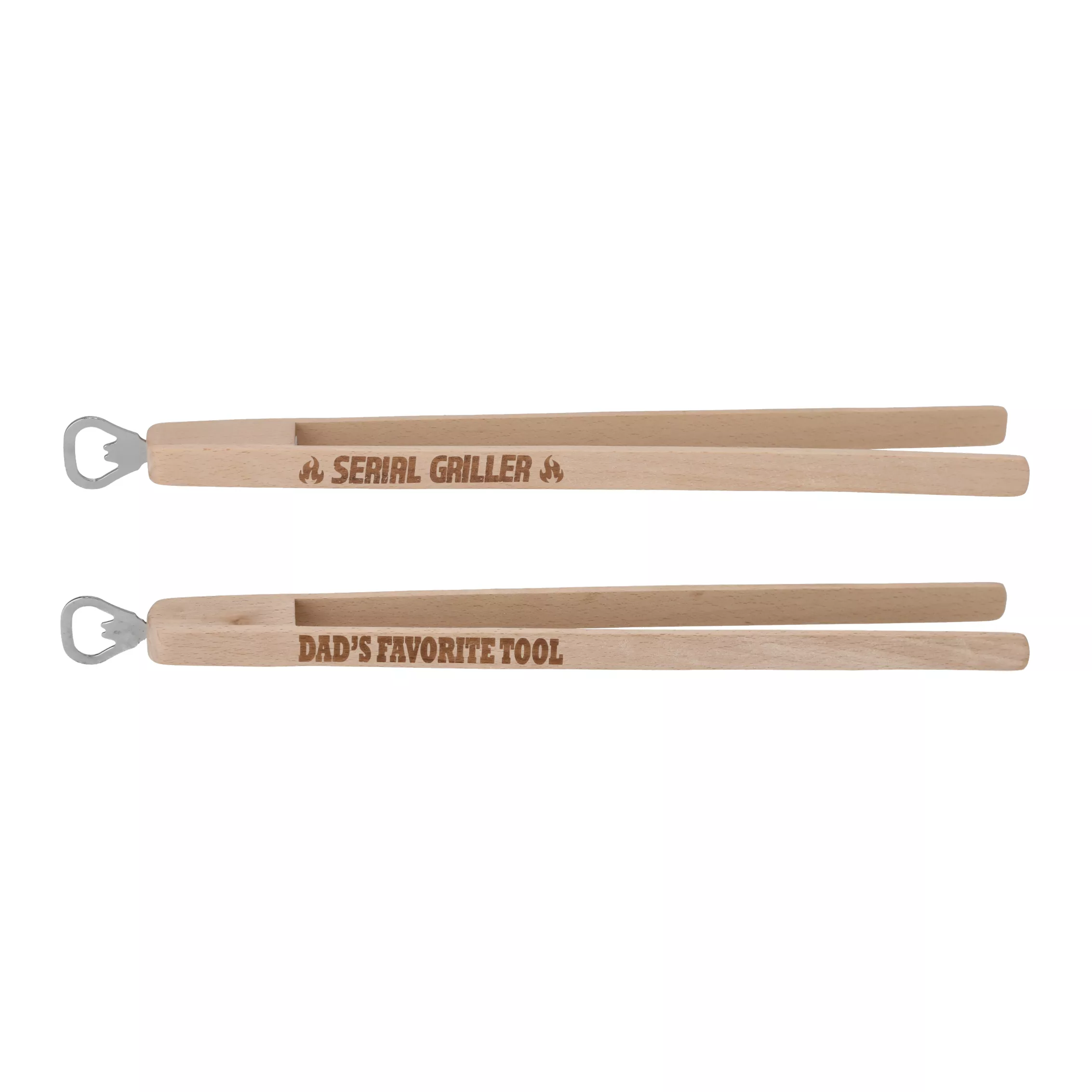 Pince à barbecue avec décapsuleur HOLZI